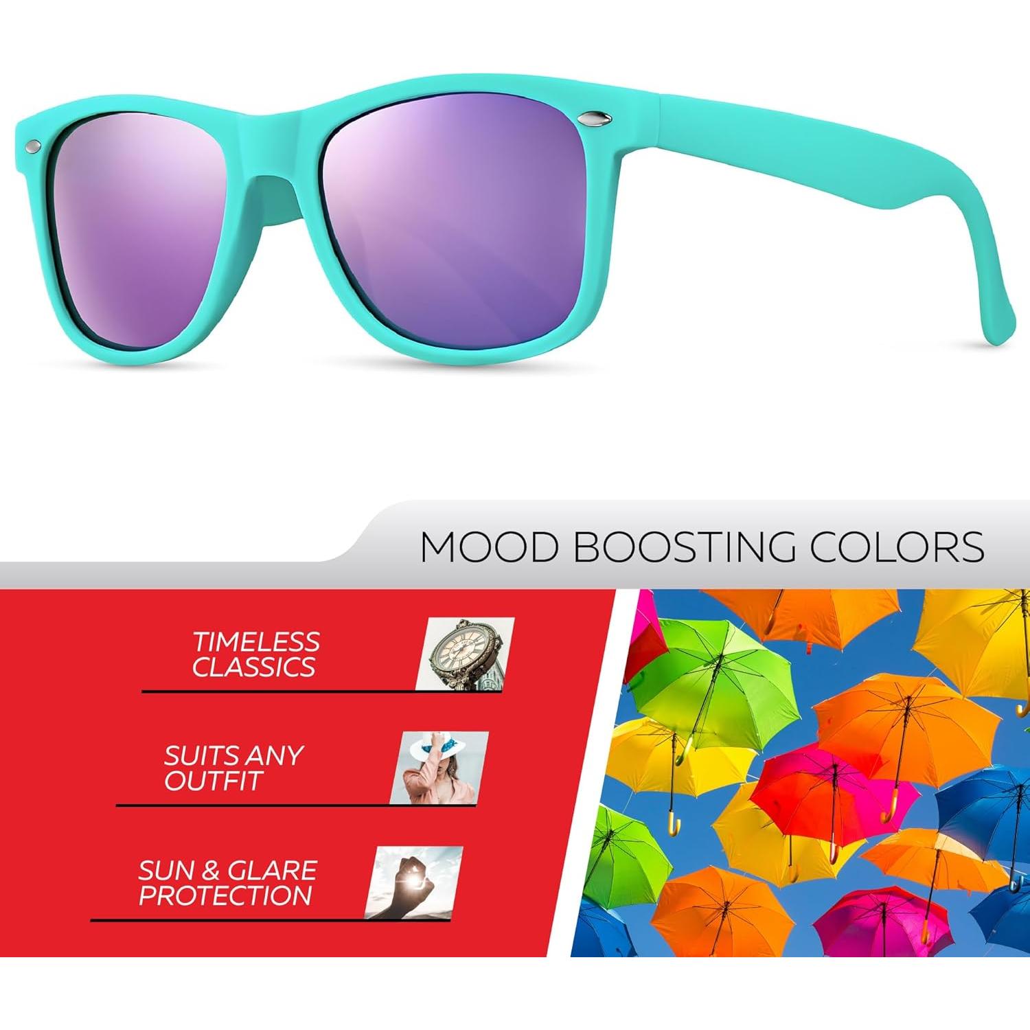 Gafas de sol polarizadas Retro Rewind unisex UV400