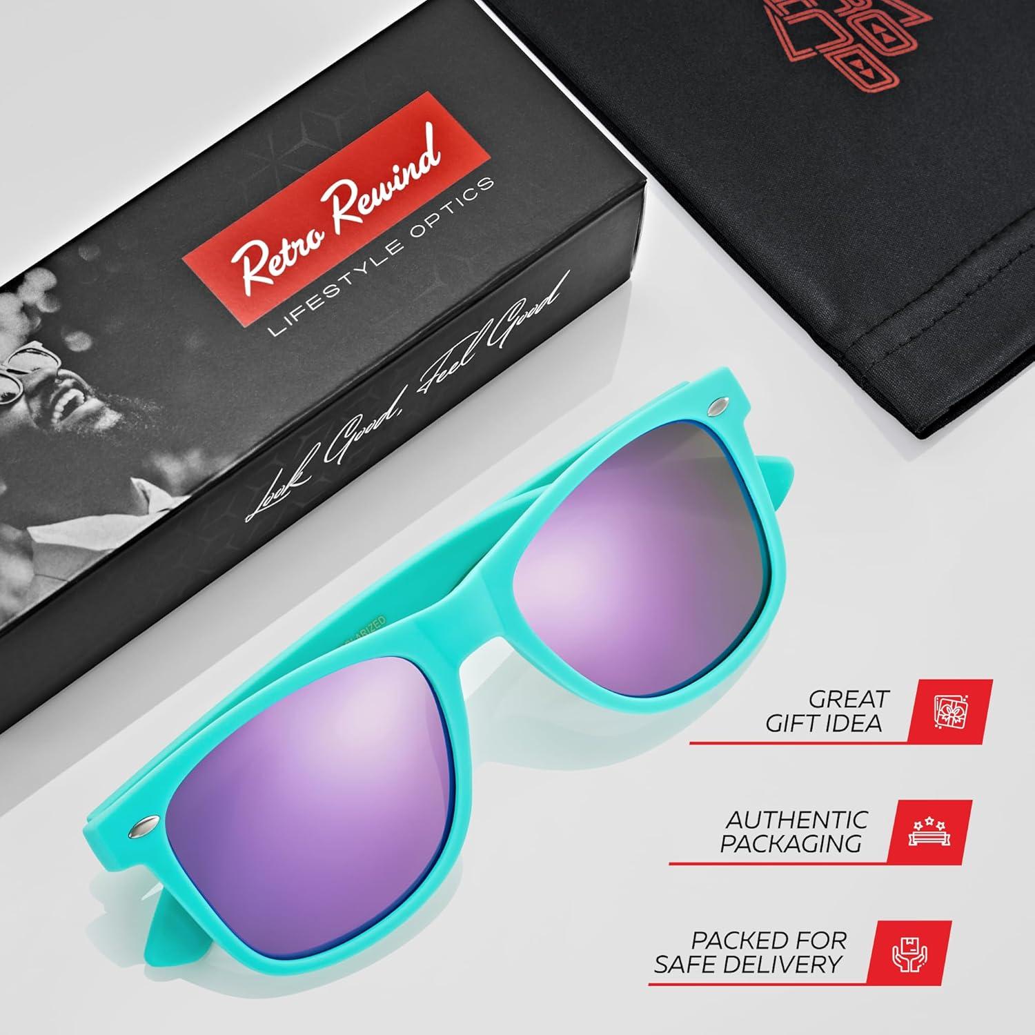 Gafas de sol polarizadas Retro Rewind unisex UV400