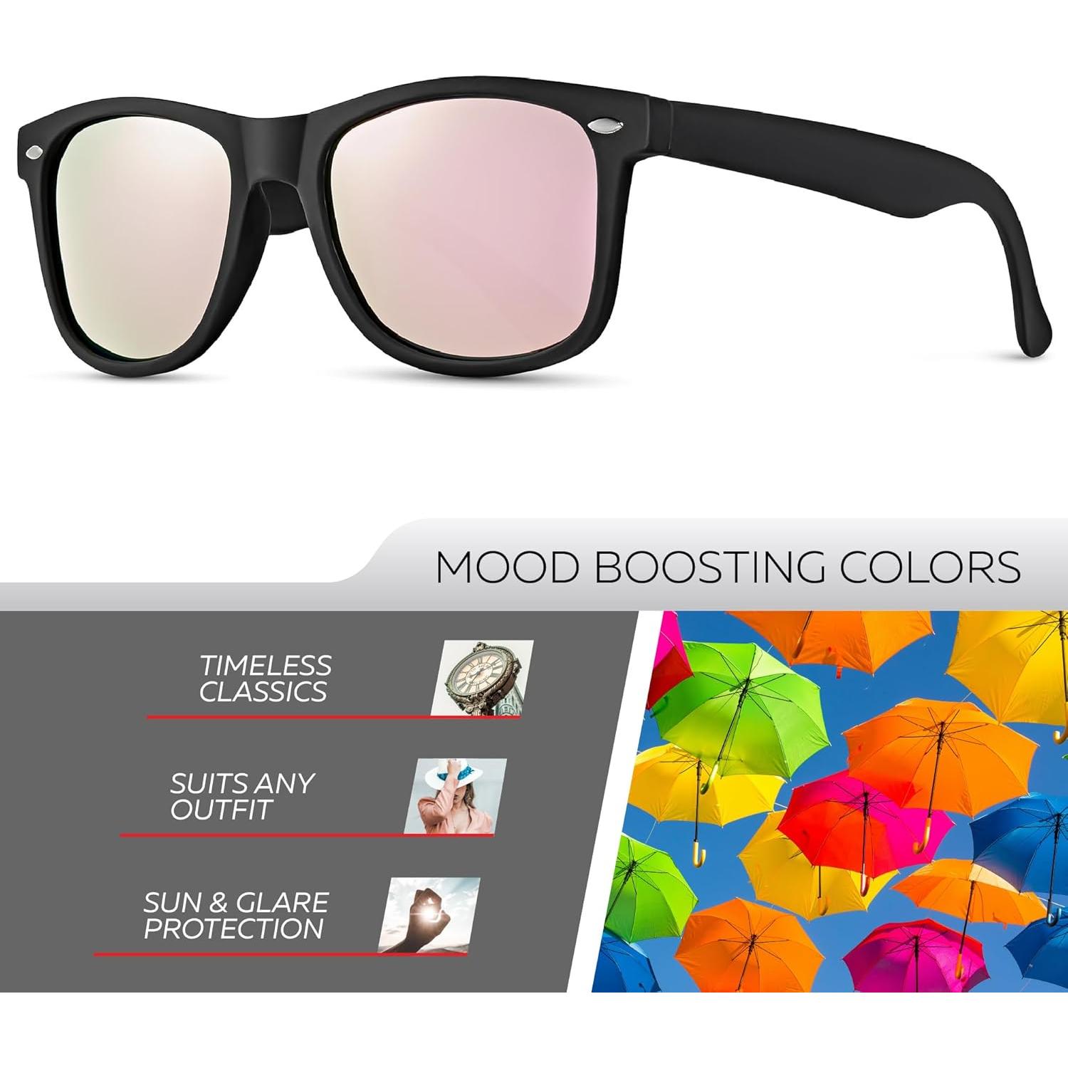 Gafas de sol polarizadas Retro Rewind unisex UV400