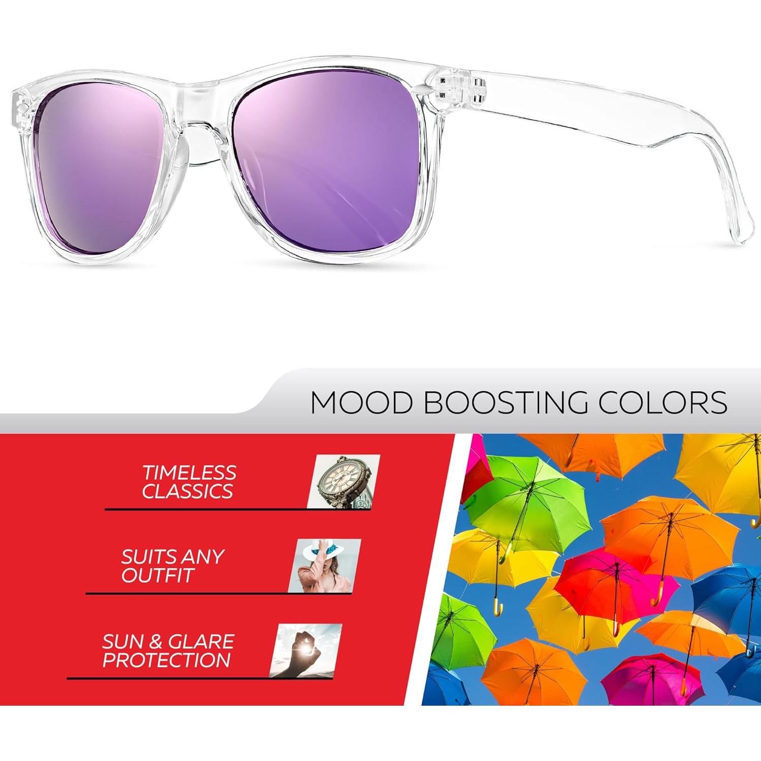 Gafas de sol polarizadas Retro Rewind unisex UV400