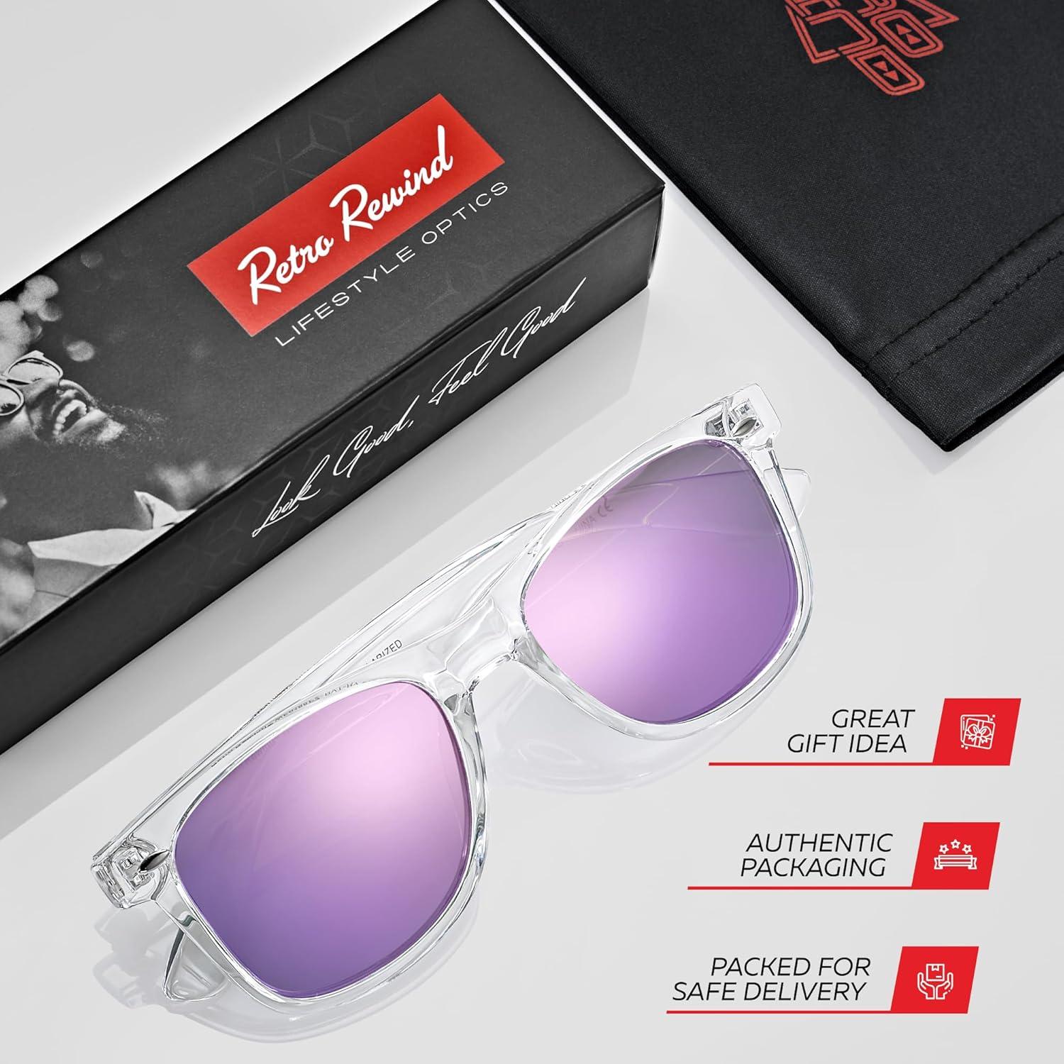 Gafas de sol polarizadas Retro Rewind unisex UV400