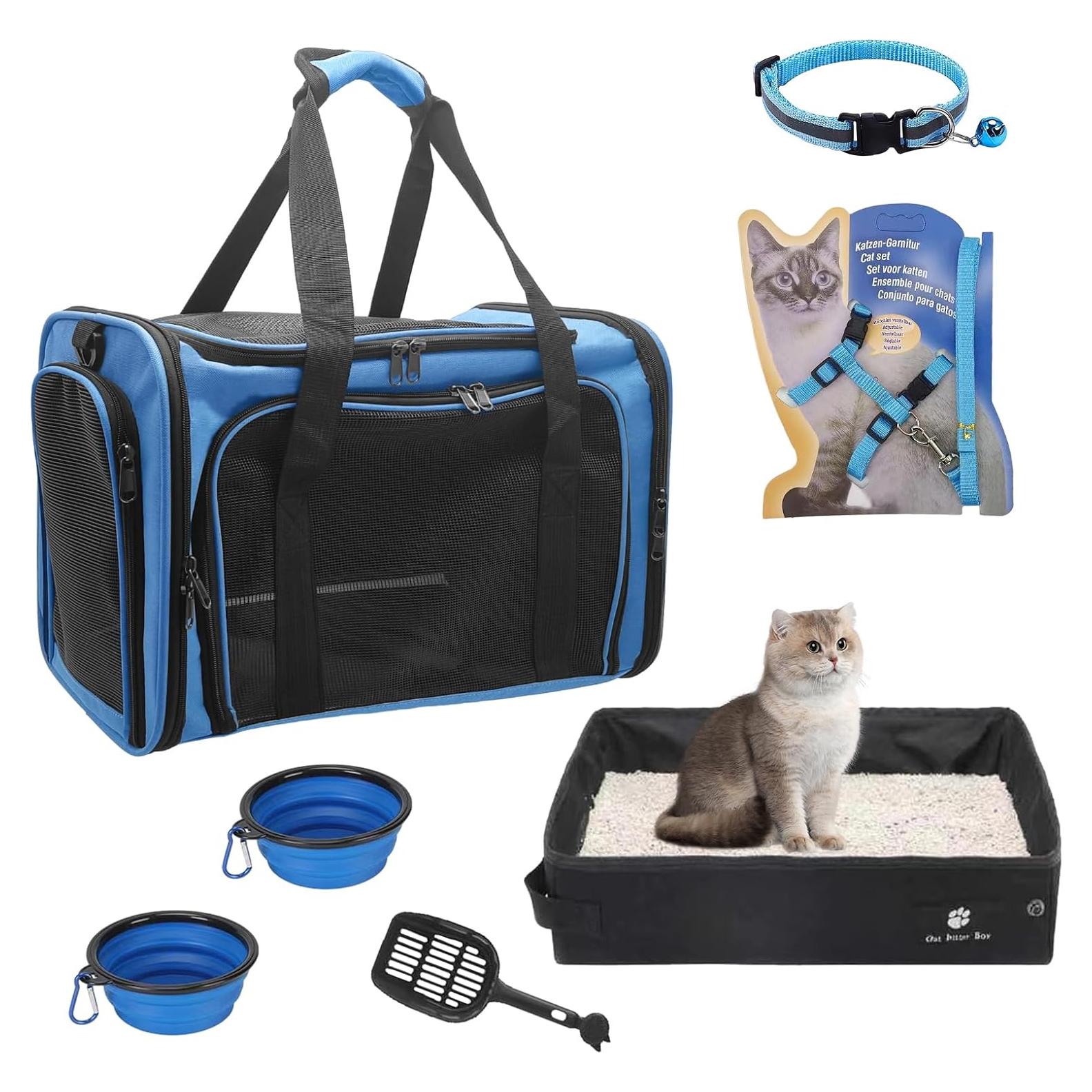 Transportín para Gatos Joll Joll Plegable y Compacto 9 kg