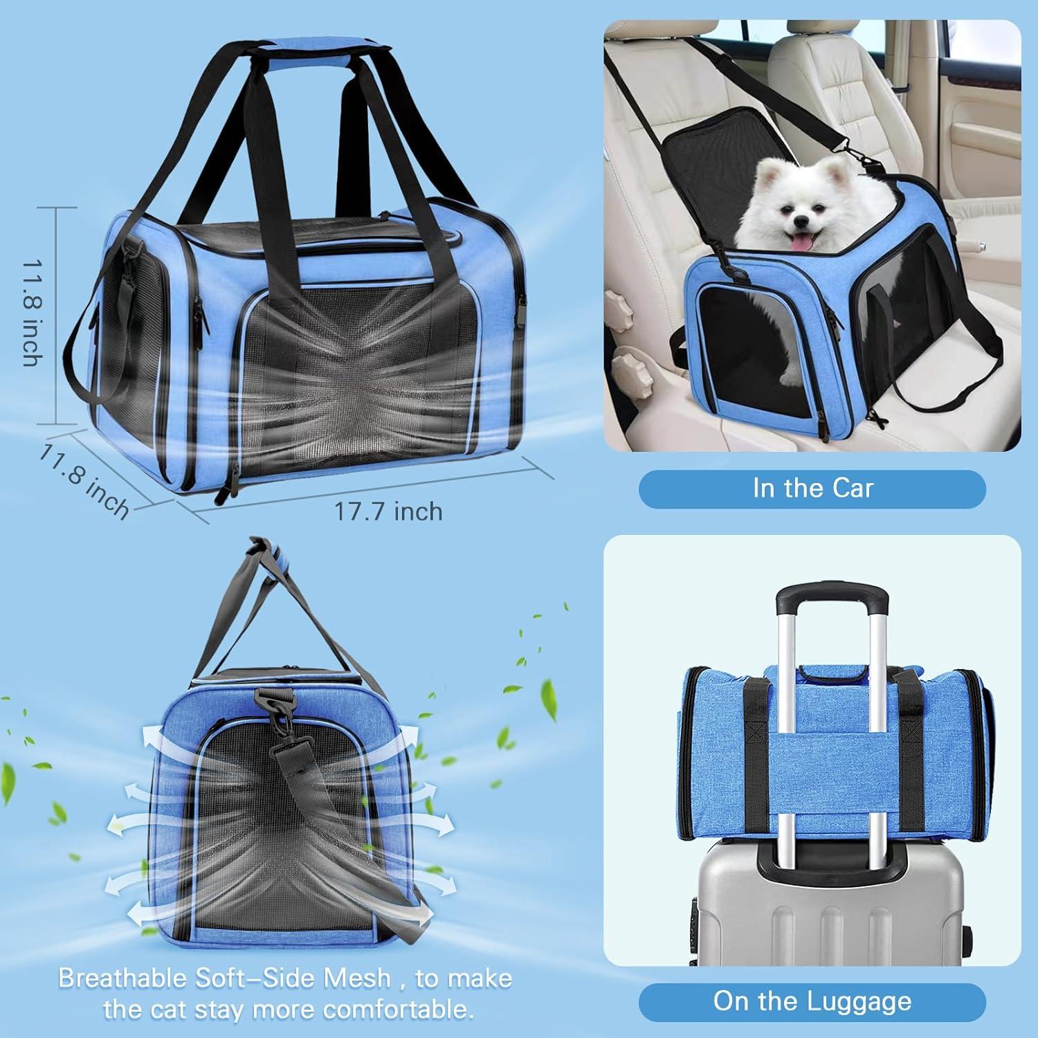 Transportín para Gatos Joll Joll Plegable y Compacto 9 kg