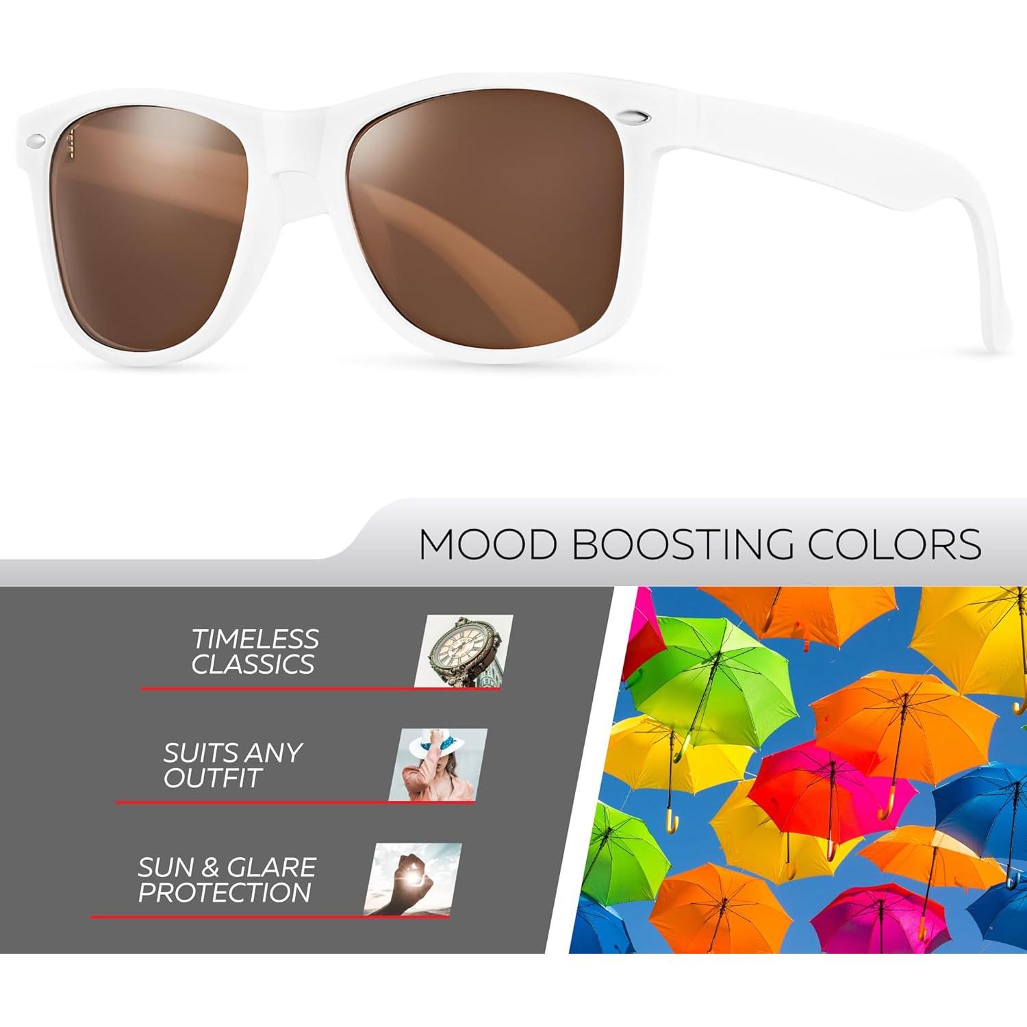 Gafas de sol polarizadas Retro Rewind unisex UV400