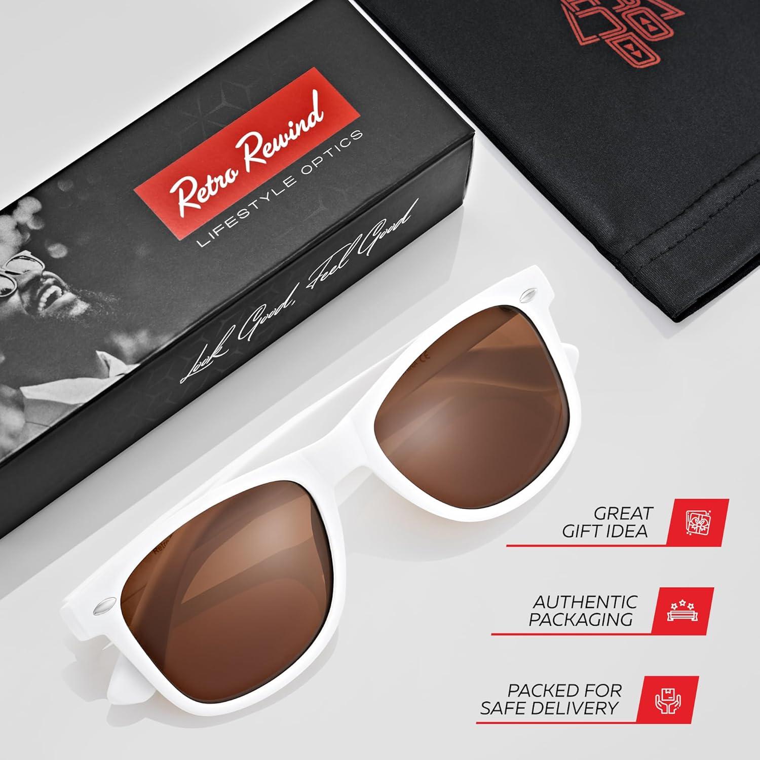 Gafas de sol polarizadas Retro Rewind unisex UV400