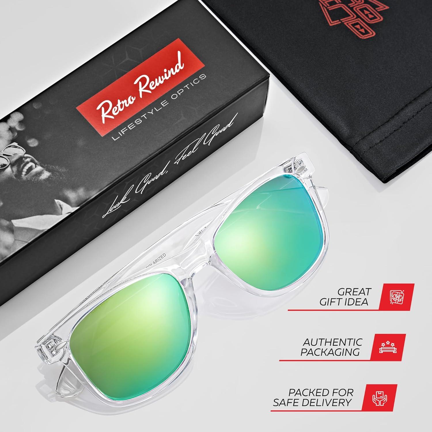 Gafas de sol polarizadas Retro Rewind unisex UV400