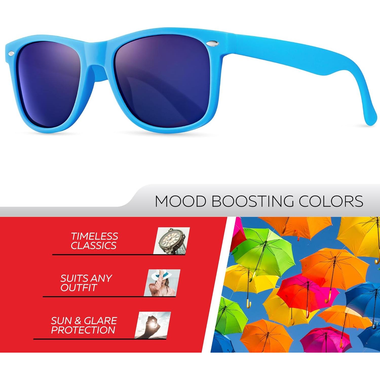 Gafas de sol polarizadas Retro Rewind UV400 Unisex