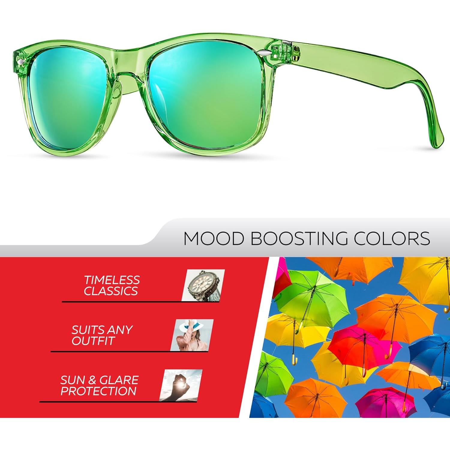 Gafas de sol polarizadas Retro Rewind UV400 Unisex