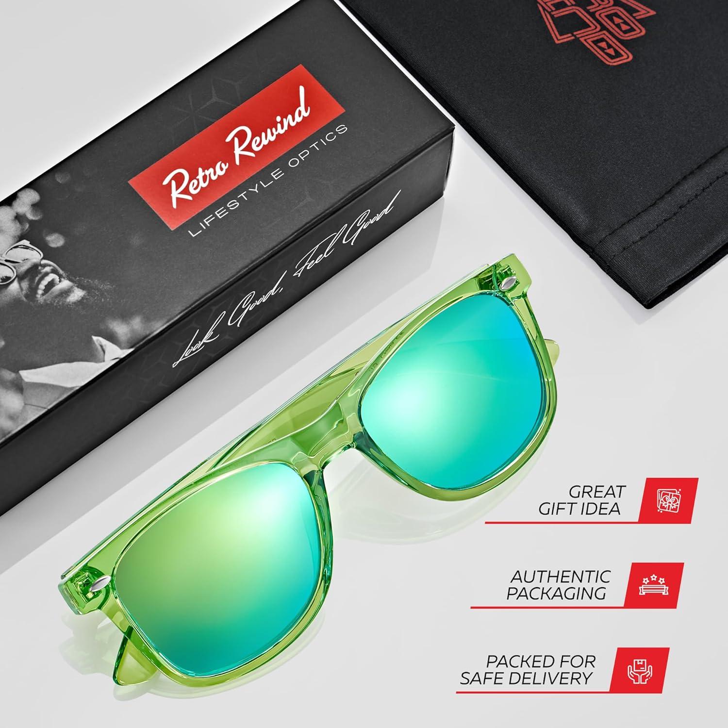 Gafas de sol polarizadas Retro Rewind UV400 Unisex