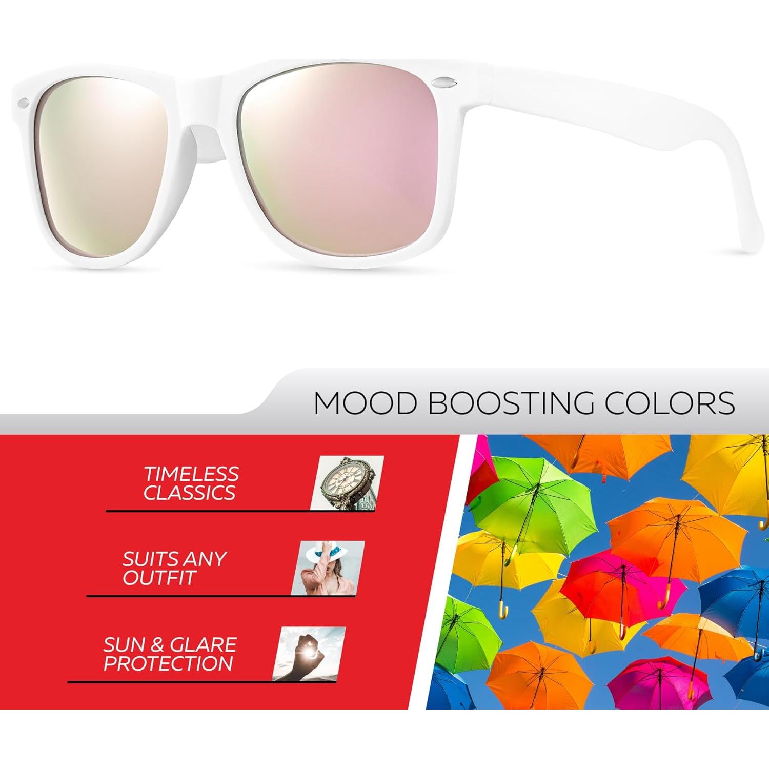 Gafas de sol polarizadas Retro Rewind unisex UV400