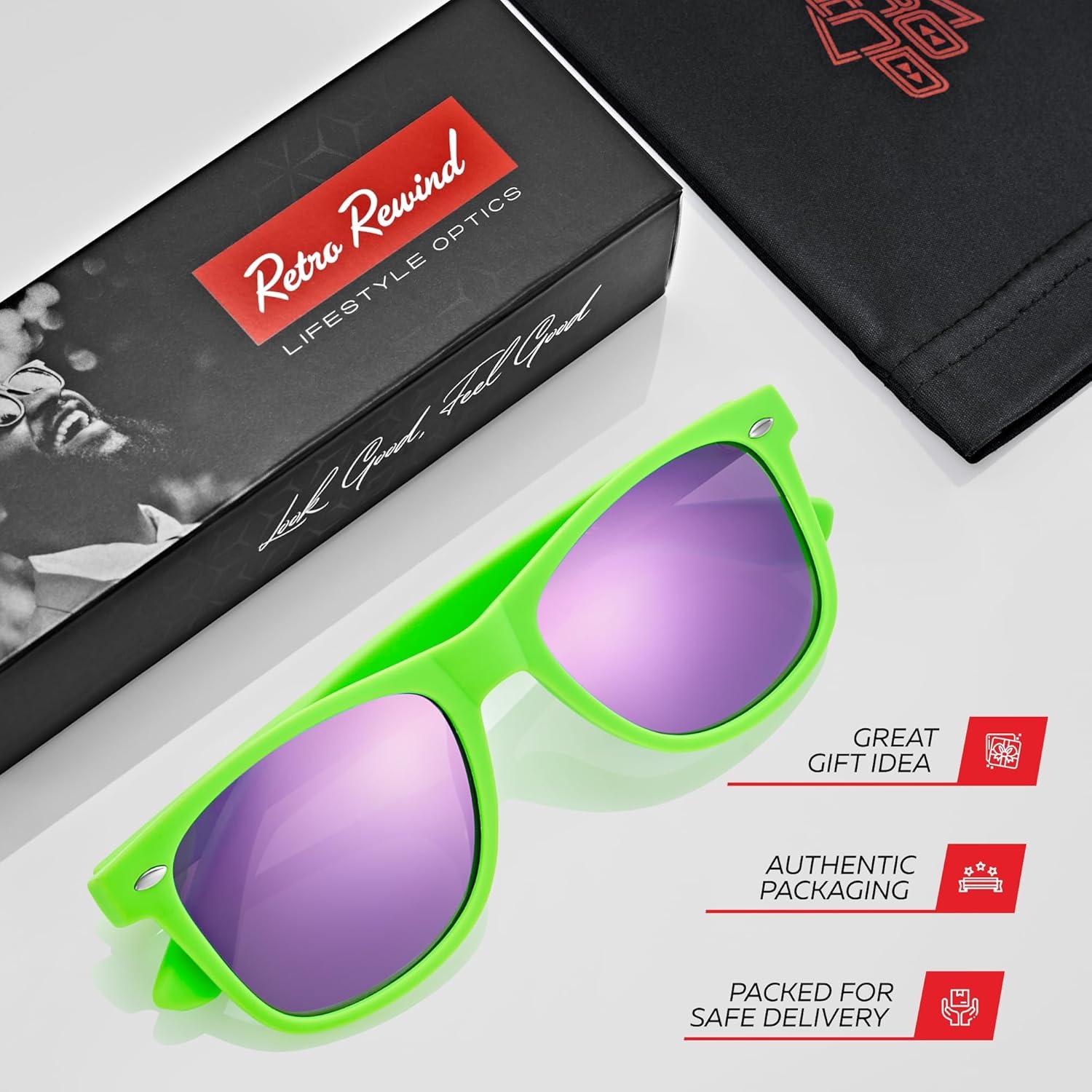 Gafas de sol polarizadas Retro Rewind UV400 unisex
