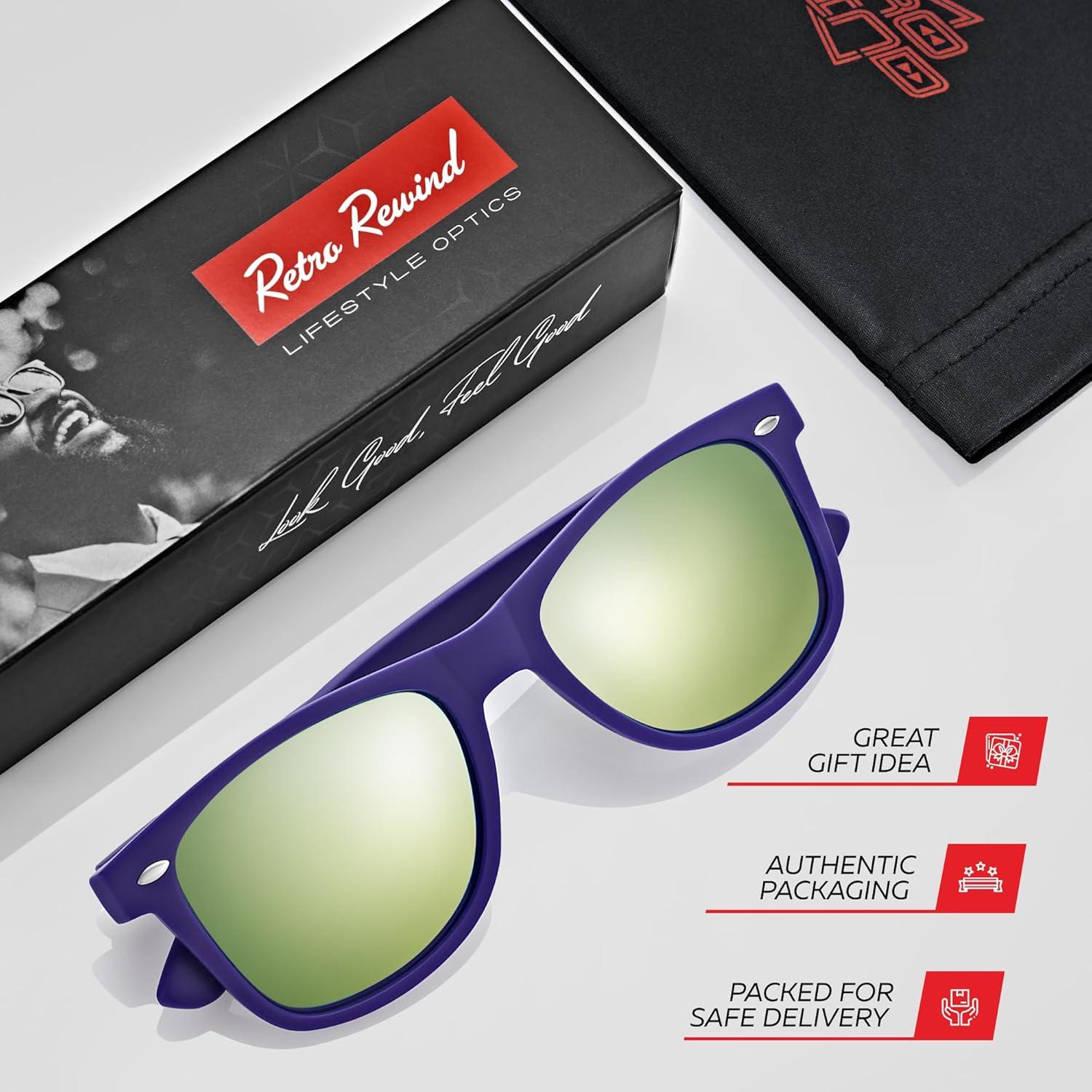 Gafas de sol polarizadas Retro Rewind unisex UV400