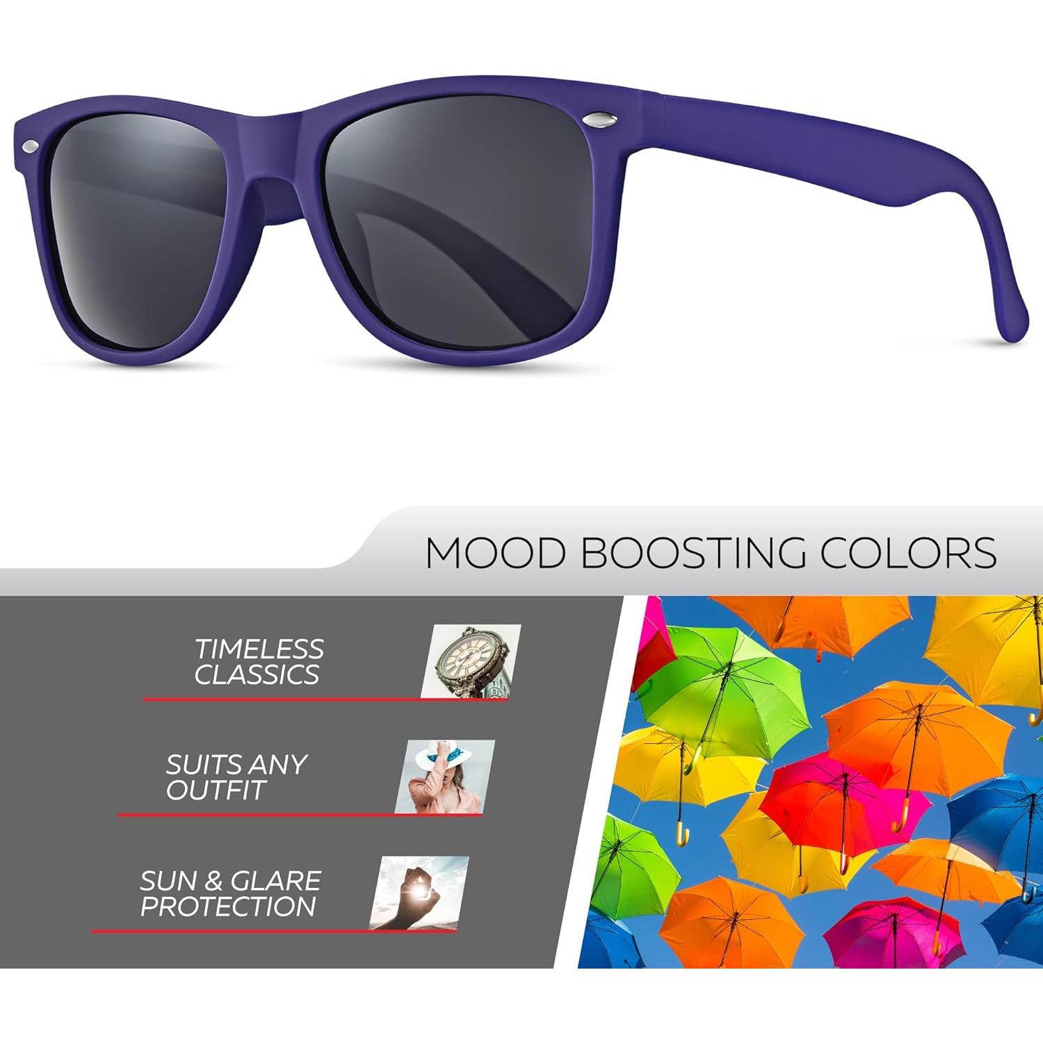 Gafas de sol polarizadas Retro Rewind UV400 Unisex