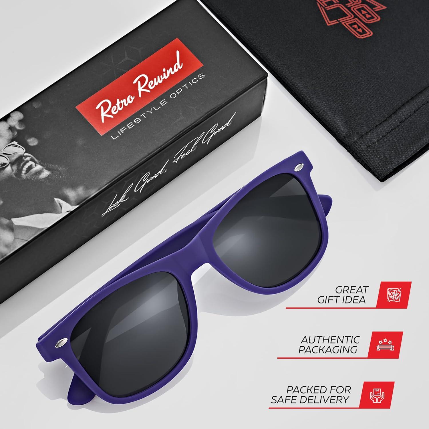 Gafas de sol polarizadas Retro Rewind UV400 Unisex