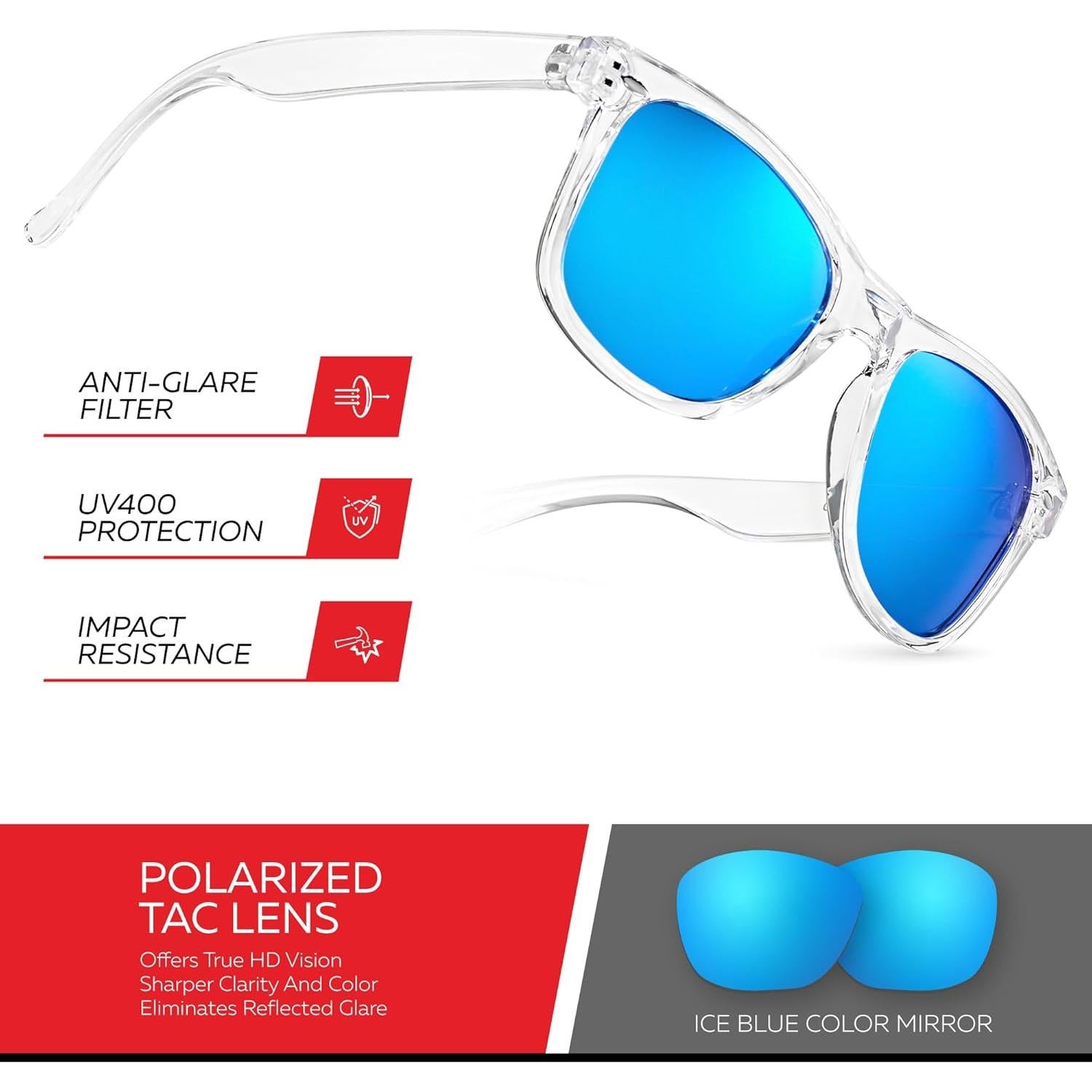 Gafas de sol polarizadas Retro Rewind unisex UV400