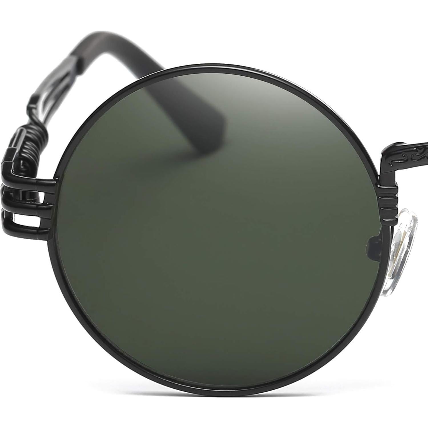 Gafas de sol redondas Dollger con marco metálico UV400