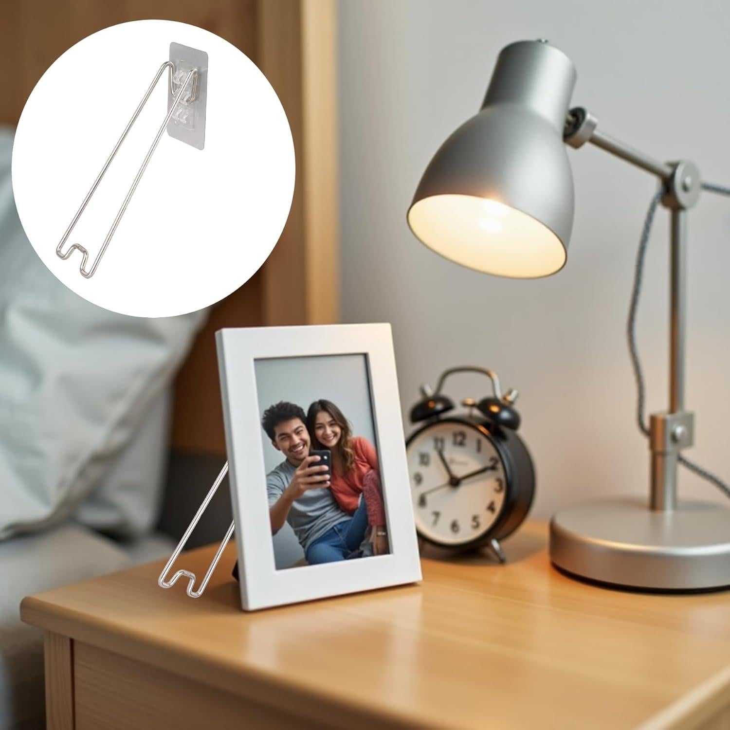 Soporte para Marco de Fotos HeXueLy Acero Inoxidable 6 Pcs