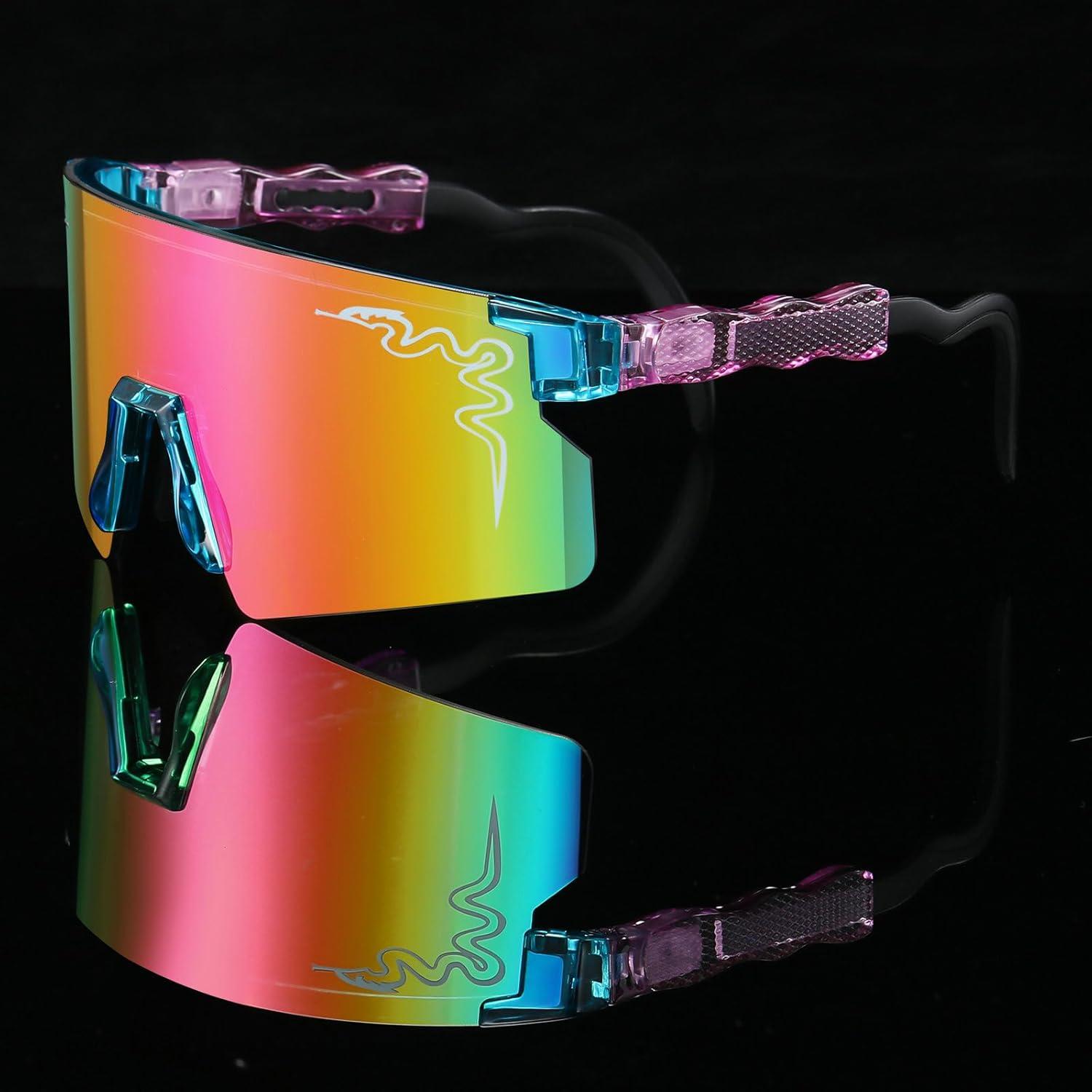 Gafas de Sol UV400 Unisex Adulto y Niños Ciclismo Deporte