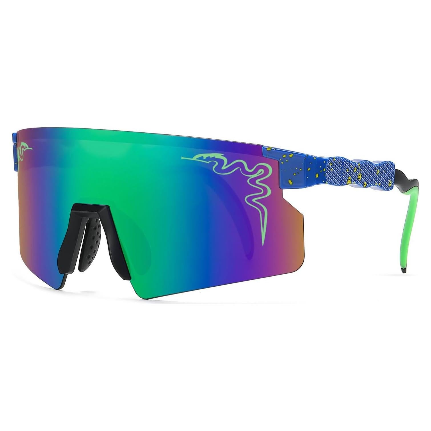 Gafas de Sol UV400 Unisex Adulto y Juvenil Ciclismo