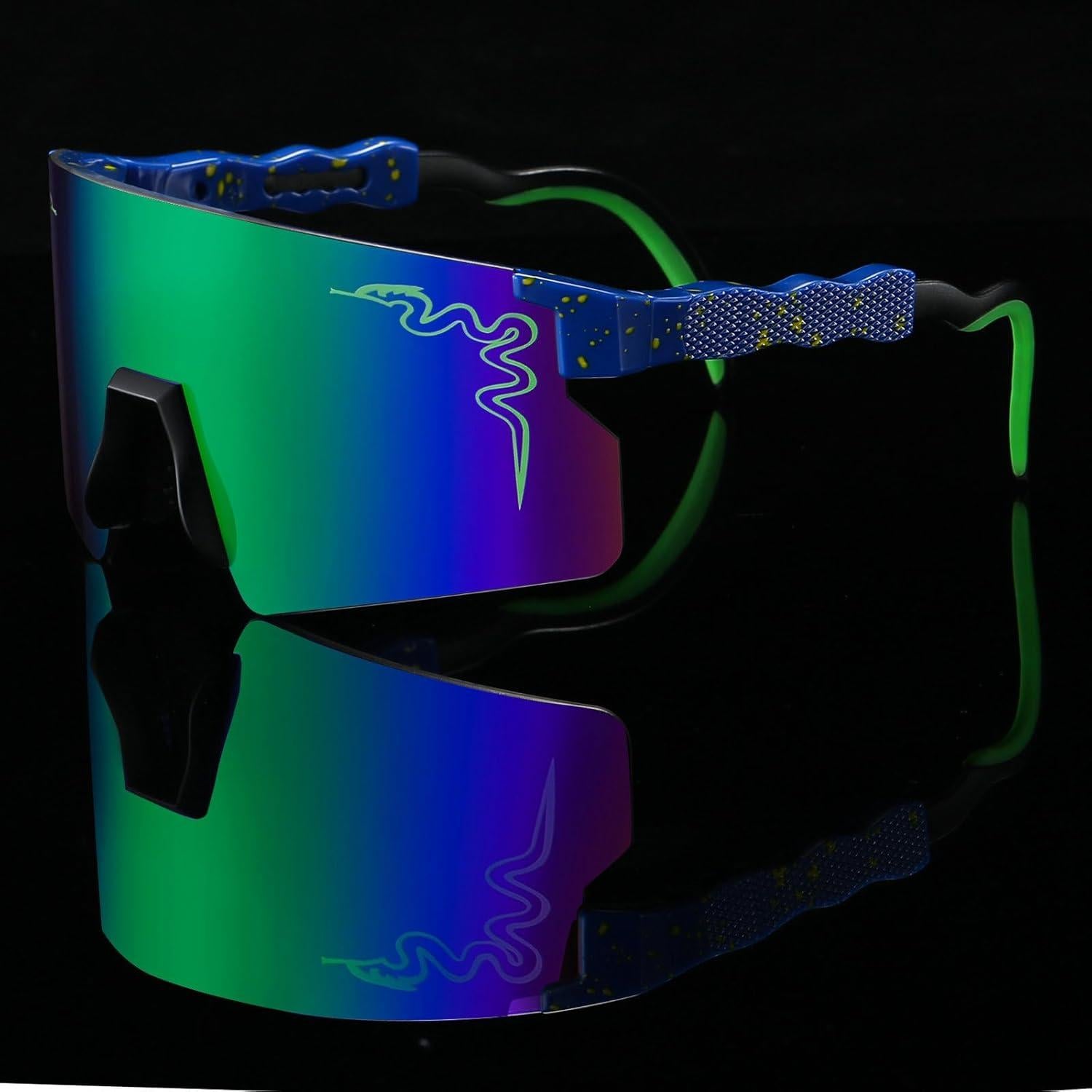 Gafas de Sol UV400 Unisex Adulto y Juvenil Ciclismo