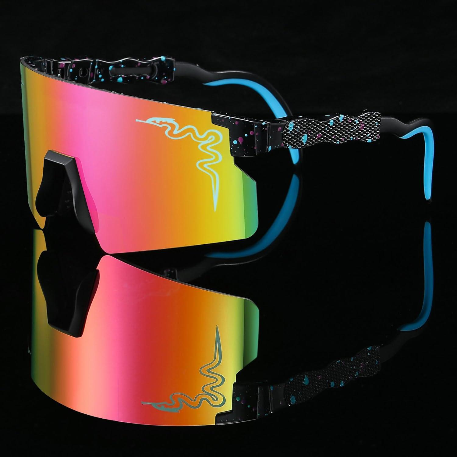 Gafas de Sol UV400 Unisex Adulto y Niños Ciclismo