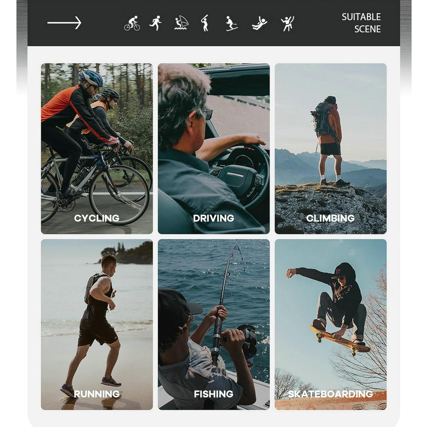 Gafas de Sol UV400 Unisex Adulto y Niño Ka13