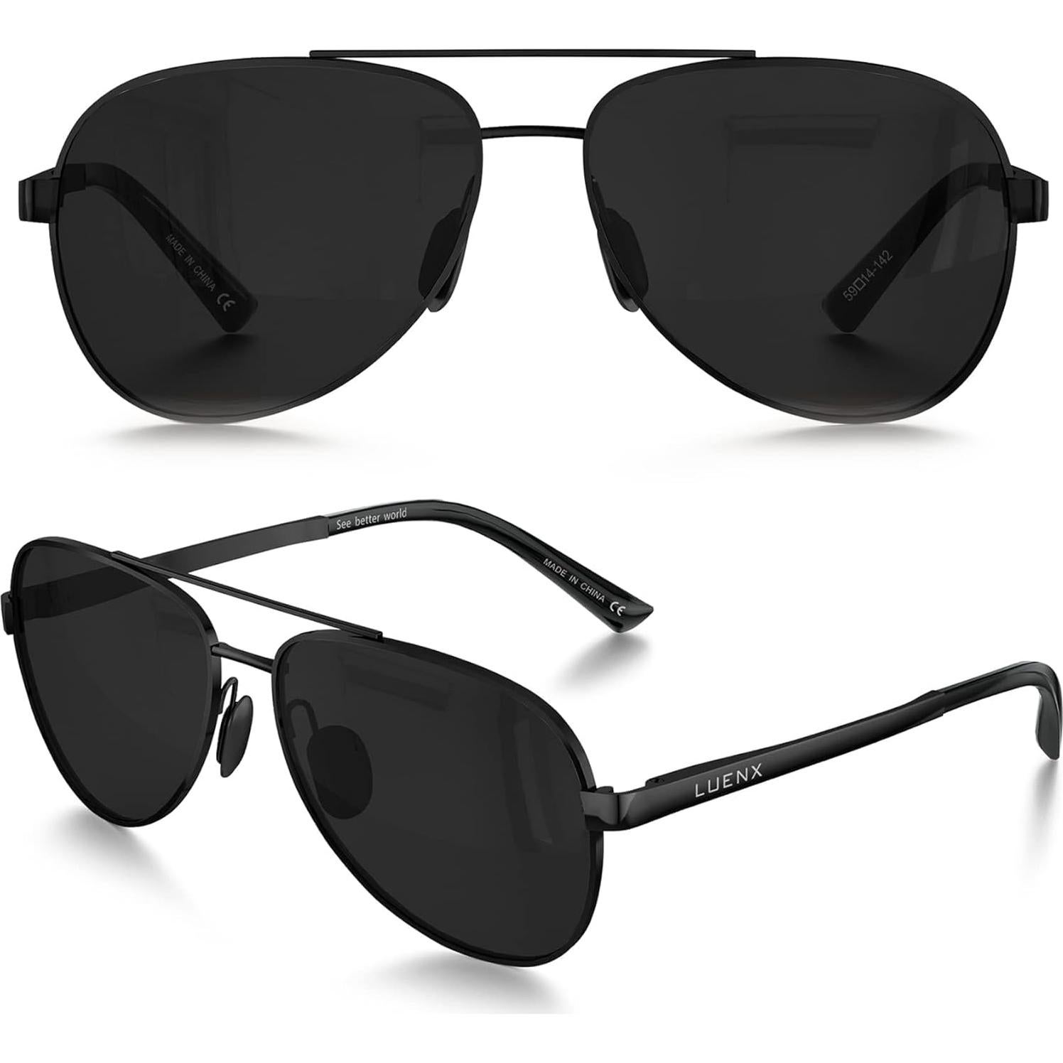Gafas de sol LUENX Aviador Polarizadas UV400 para Hombres