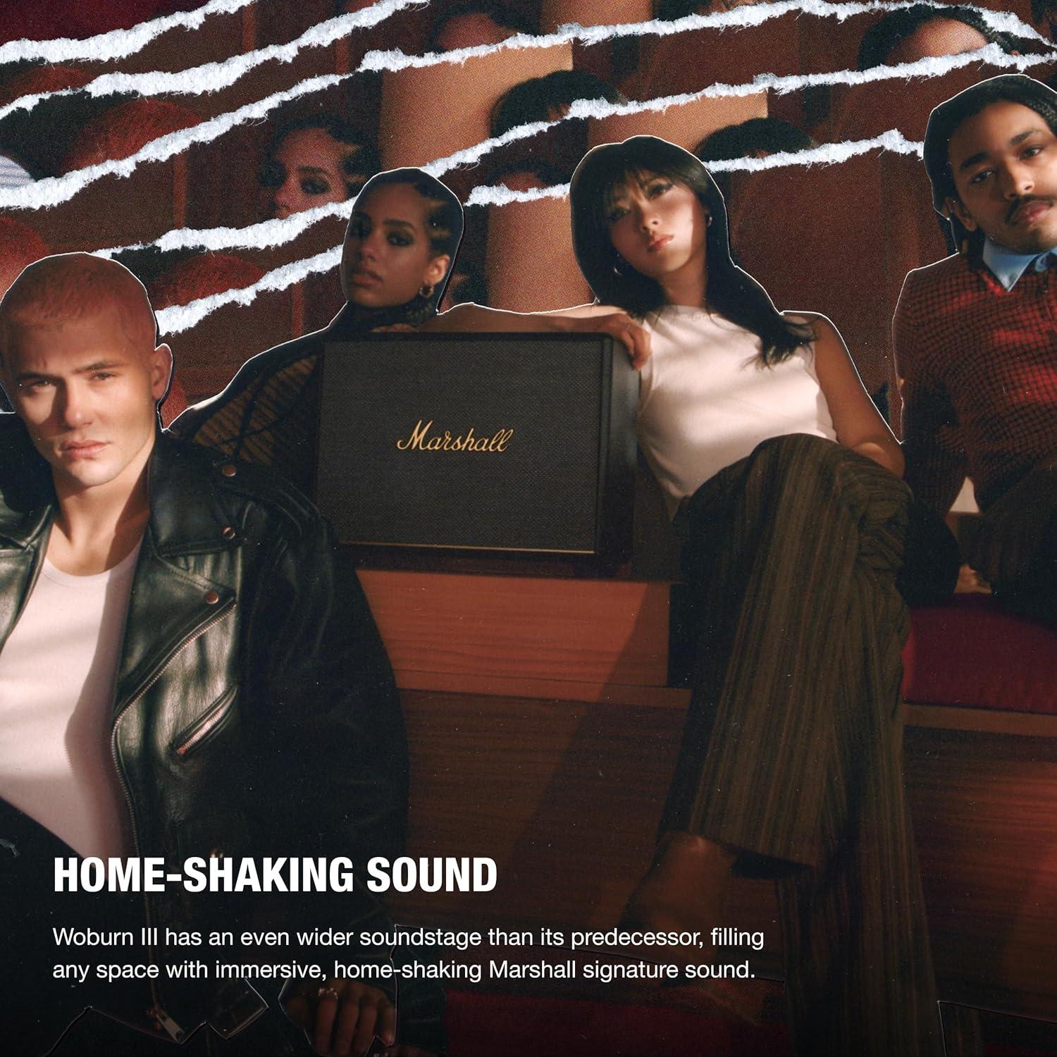 Marshall Woburn III Altavoz Bluetooth 7.43 kg Negro