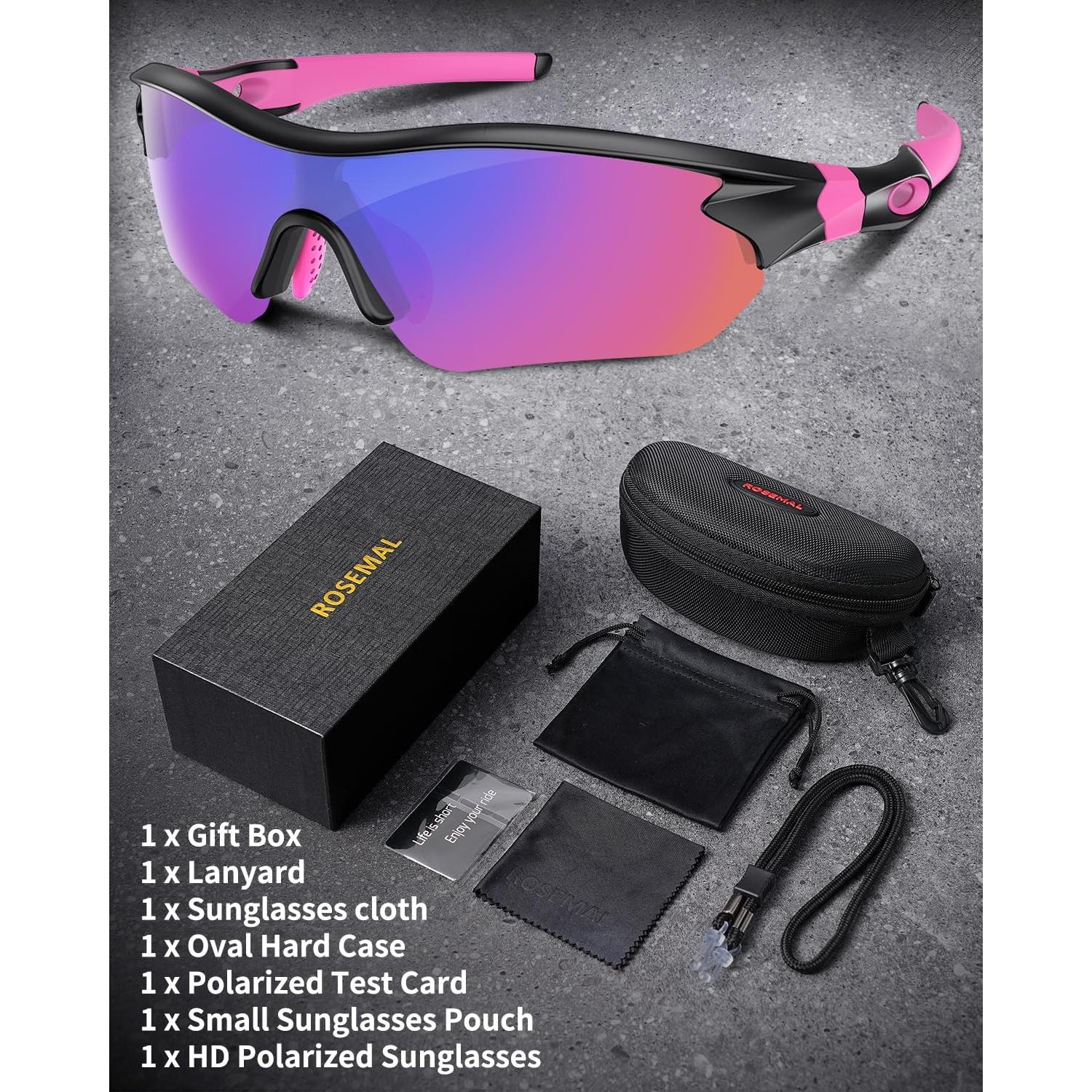 Gafas de sol deportivas Rosemal 7221 polarizadas UV400