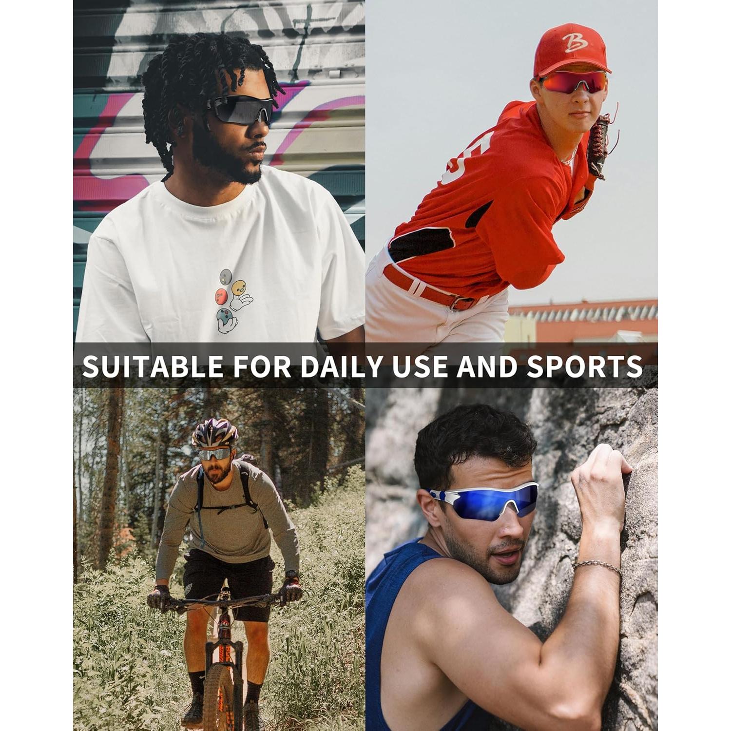 Gafas de sol deportivas Rosemal modelo 7221 polarizadas UV400