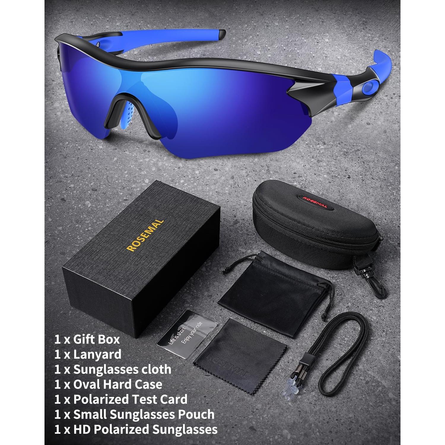 Gafas de sol deportivas Rosemal modelo 7221 polarizadas UV400