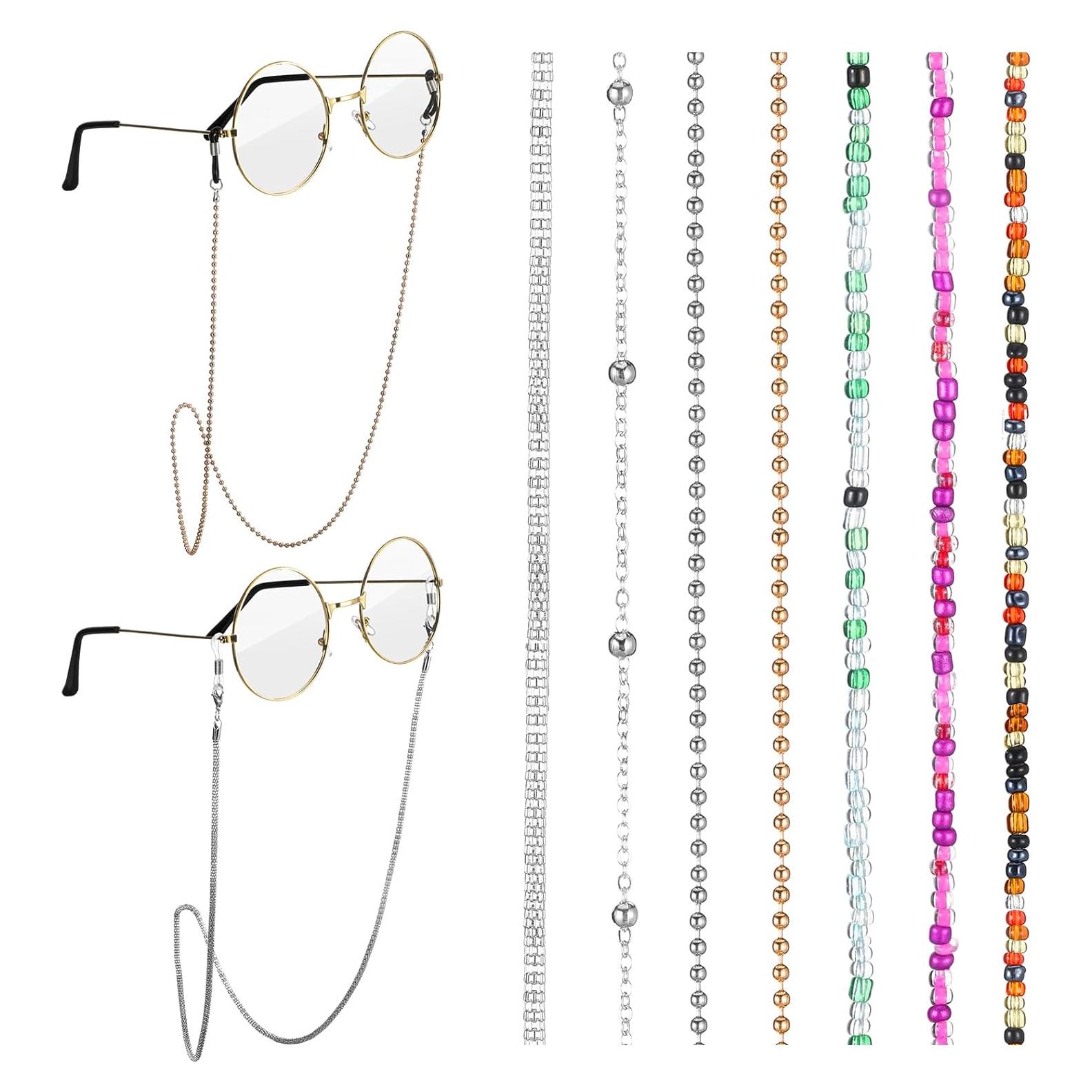 Cadena de Gafas Konohan 7 Pcs Soporte Ajustable Multicolor