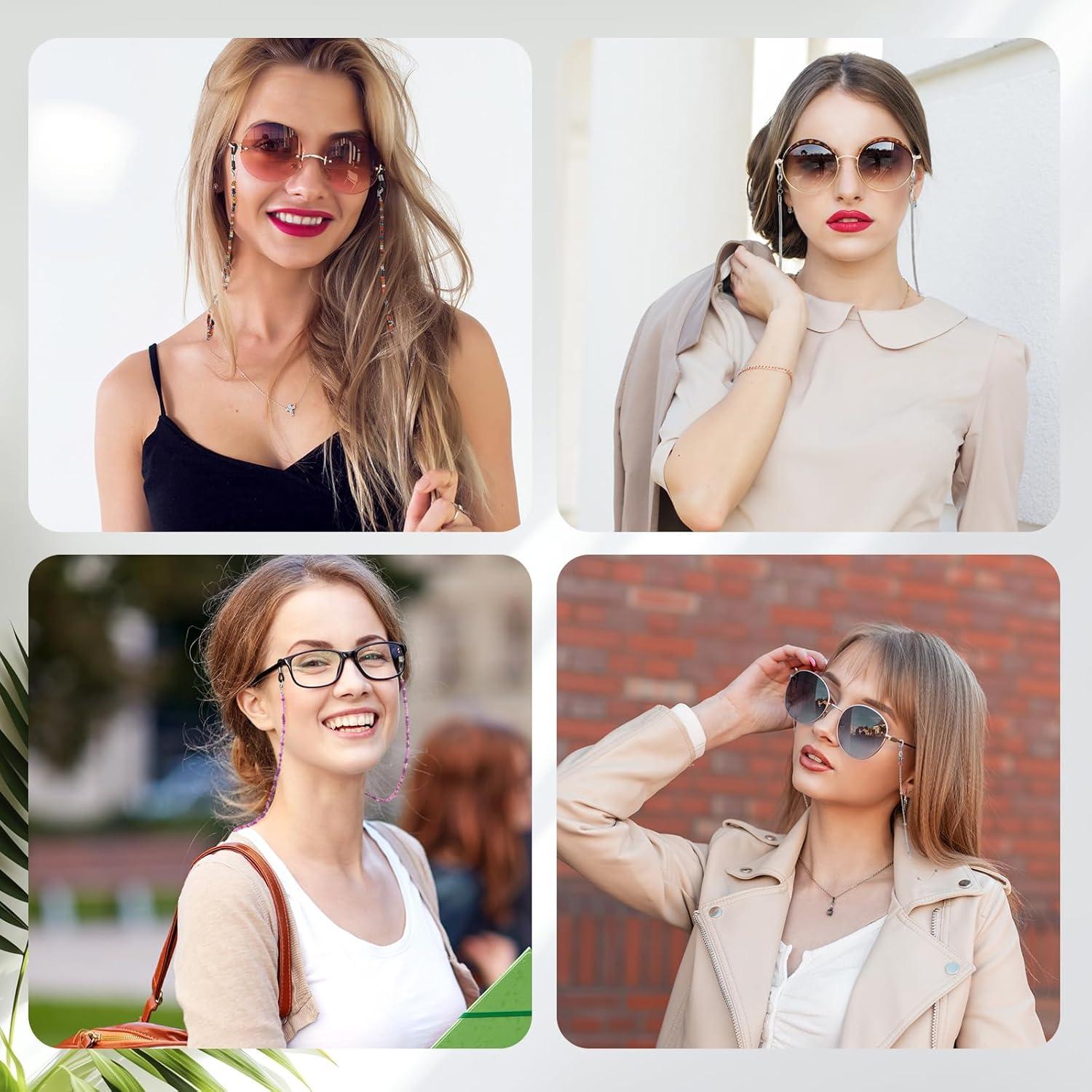 Cadena de Gafas Konohan 7 Pcs Lanyard Ajustable Multicolor