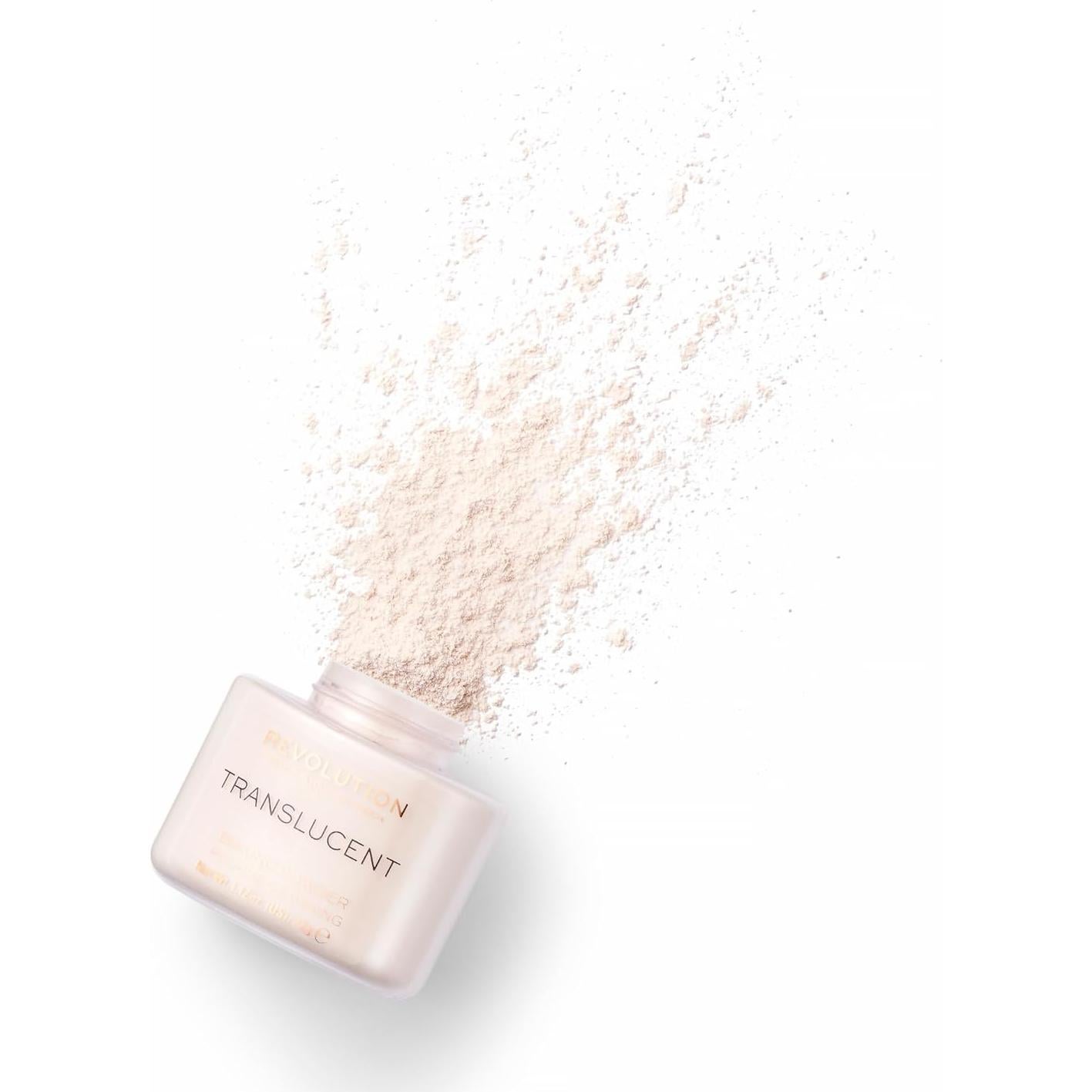 Polvo Suelto Fijador de Maquillaje Revolución Translúcido 32 g