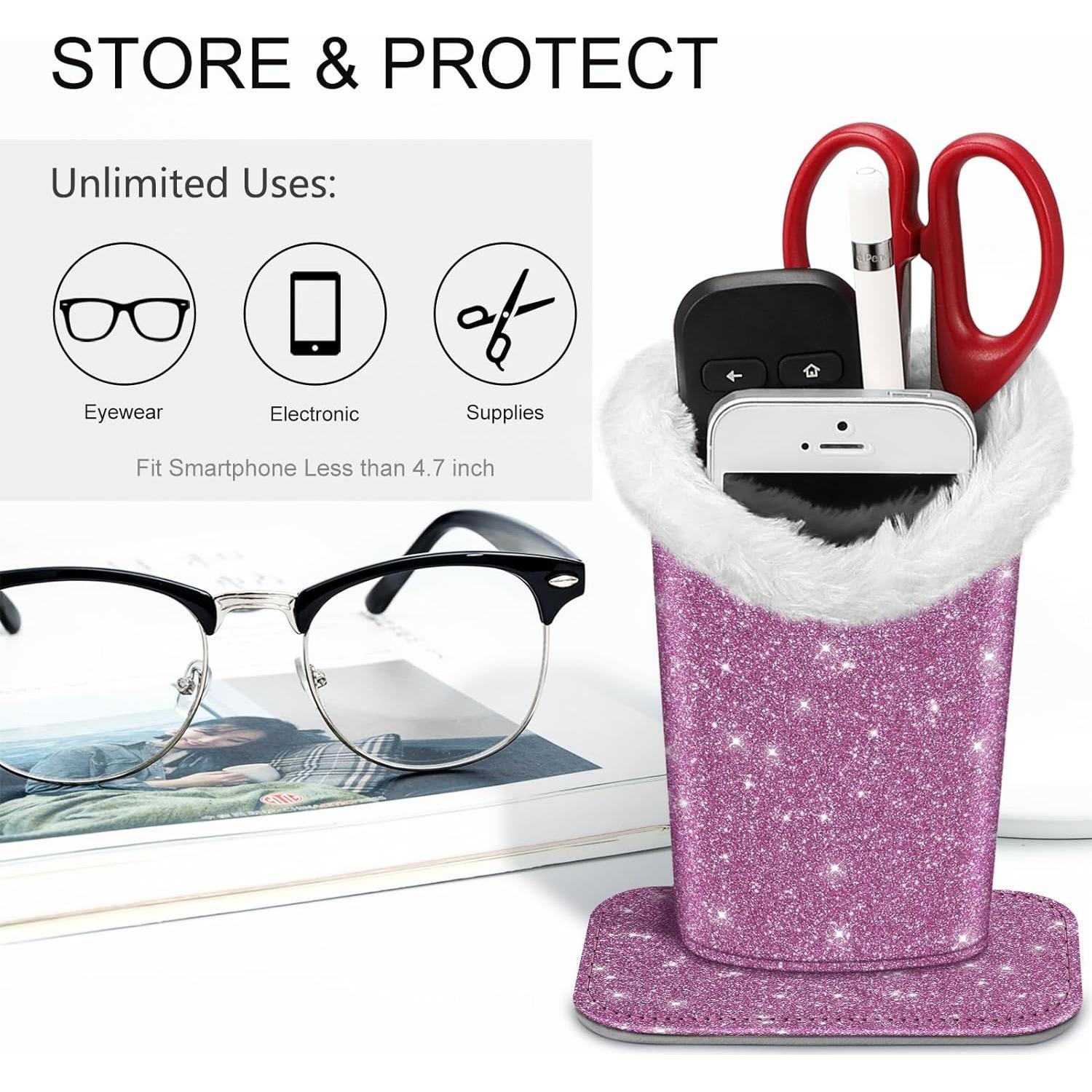 Soporte para Gafas Fintie de Felpa - Organizador Antirayaduras