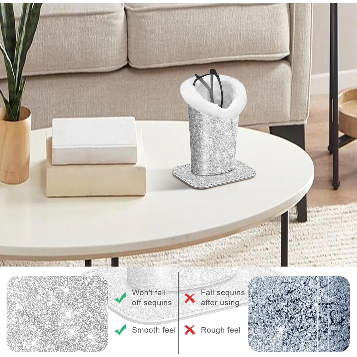 Soporte para Gafas Fintie Plata Brillante Antirayaduras