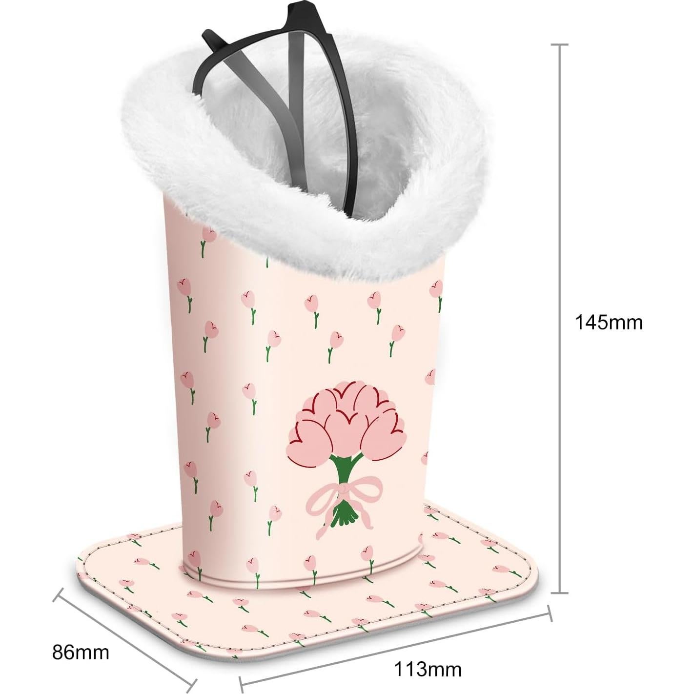 Soporte de Gafas Fintie con Forro de Felpa - Organizador Antirayaduras