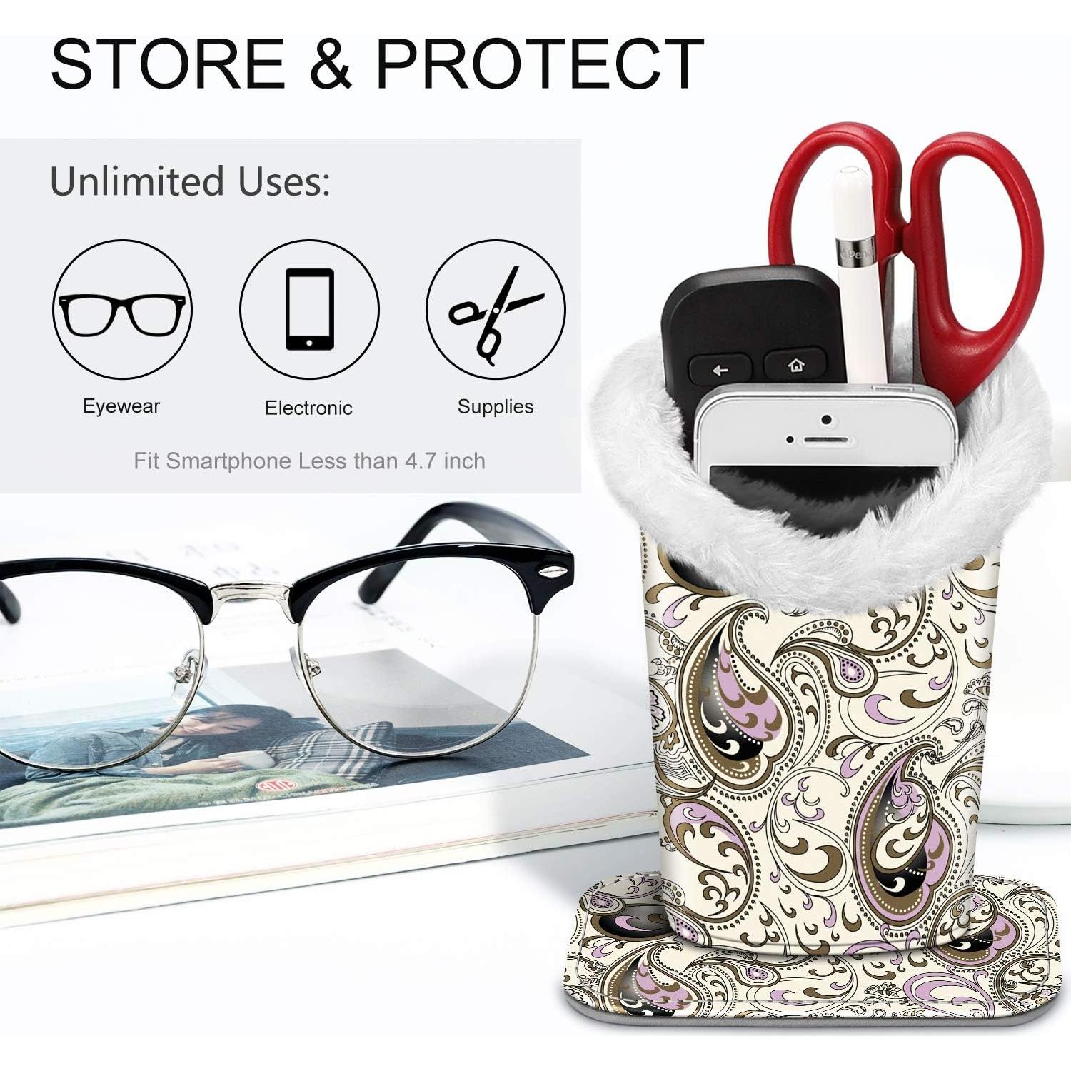 Soporte de Gafas Fintie Forrado de Felpa Antirayaduras