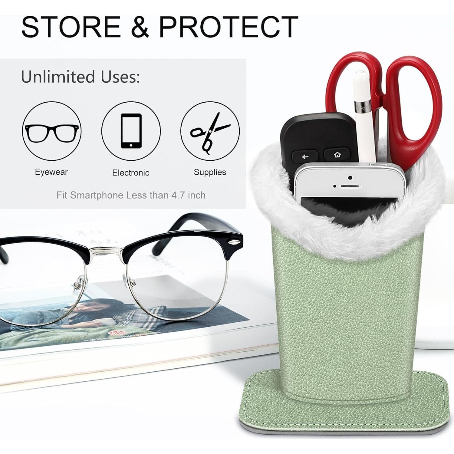 Soporte para Gafas FINTIE Verde Salvia Antirayaduras