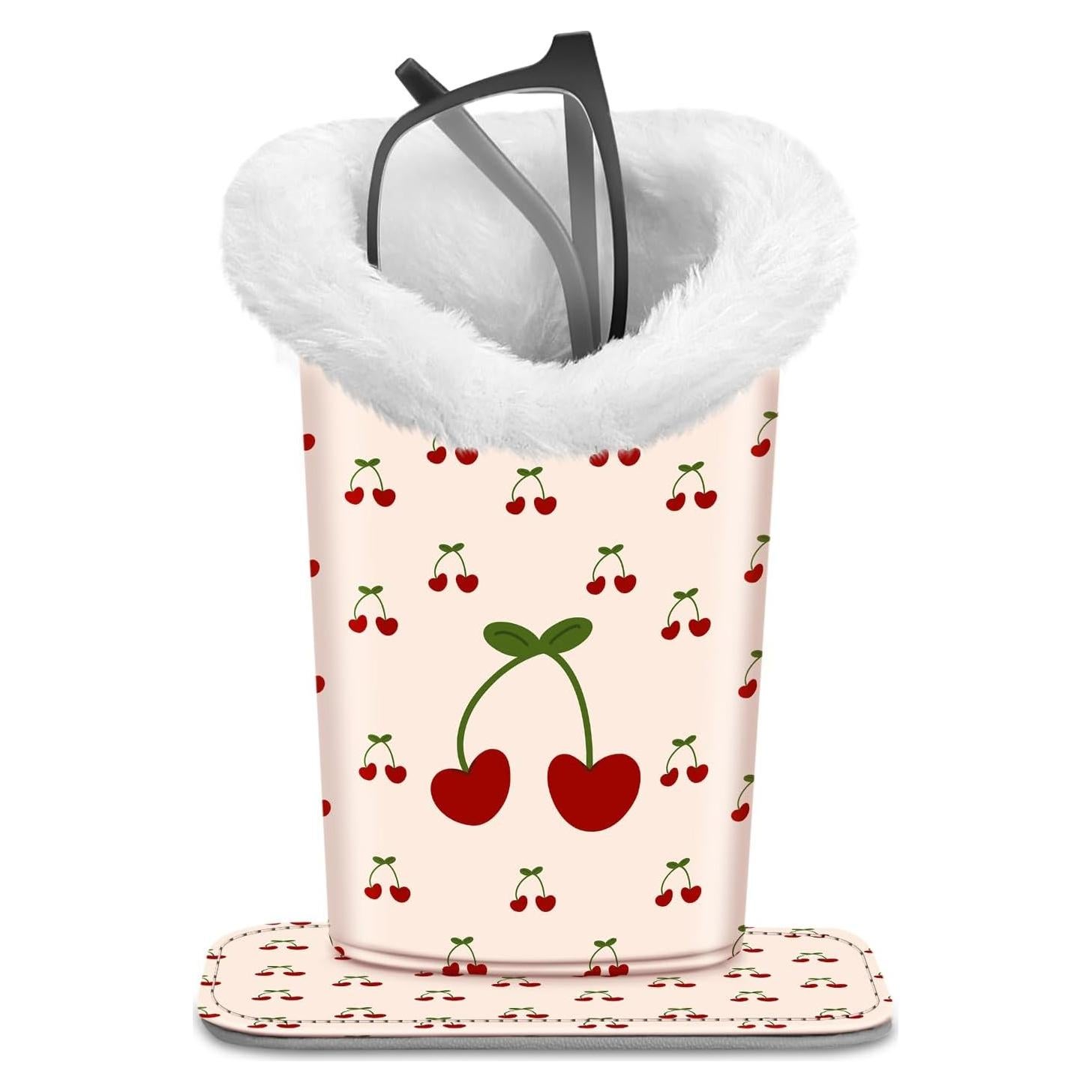 Soporte de Gafas FINTIE Forrado de Felpa Organizador