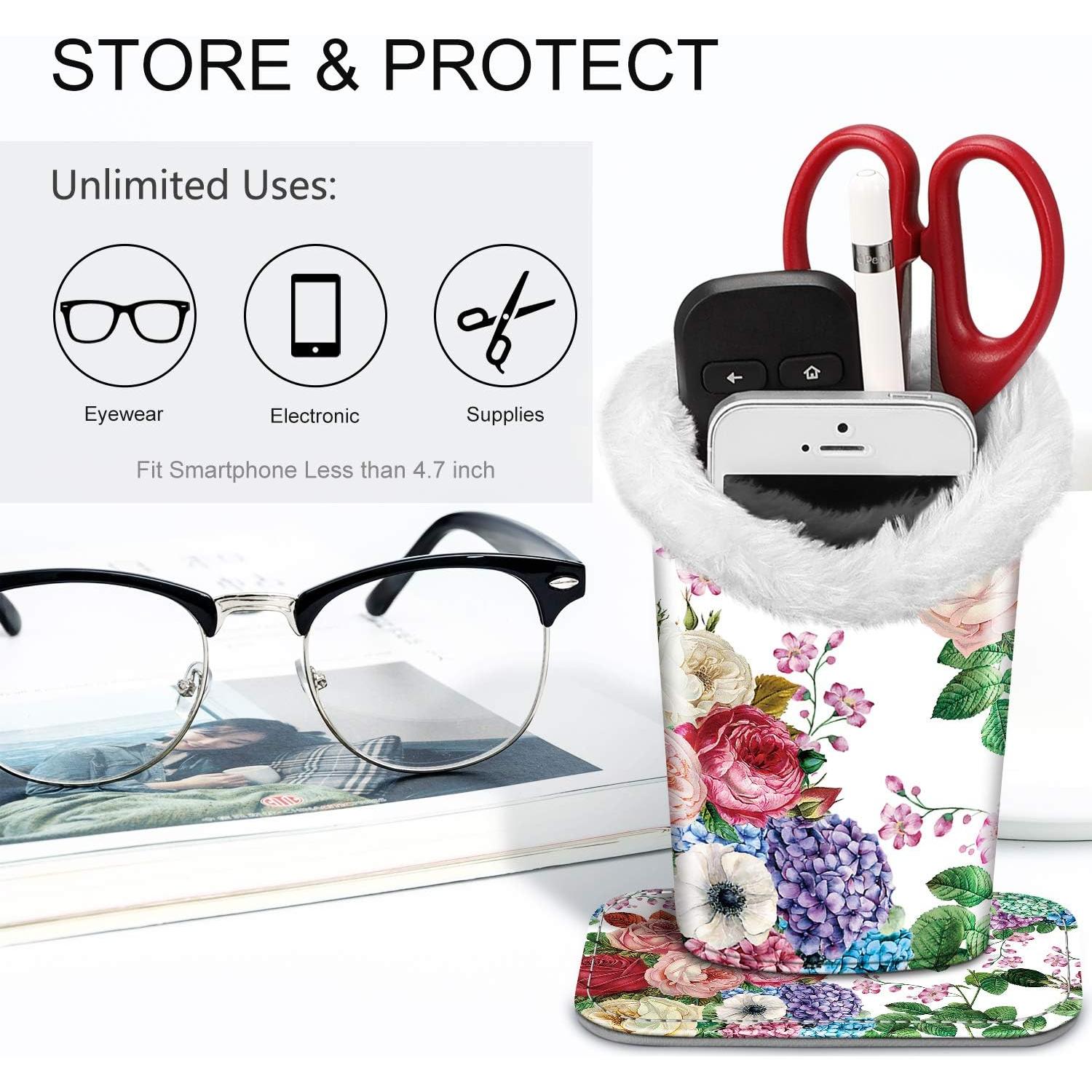 Soporte para Gafas FINTIE con Forro de Felpa - Organizador