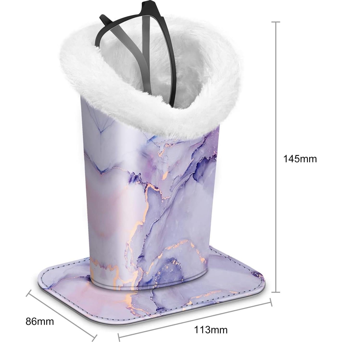 Soporte de Gafas FINTIE Forrado de Felpa - Organizador Antirayaduras