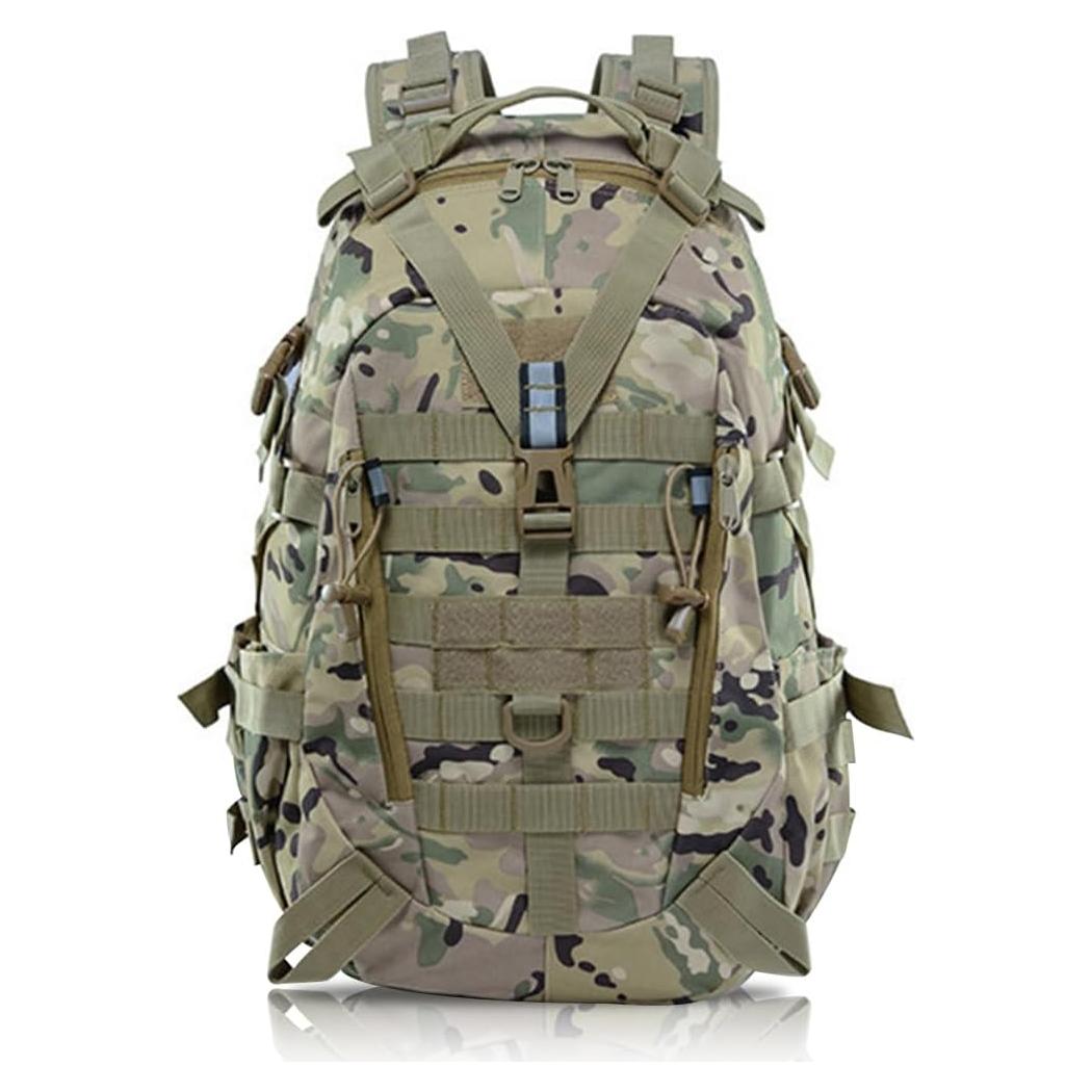 Mochila Táctica aiGear 25L Camo para Camping y Senderismo