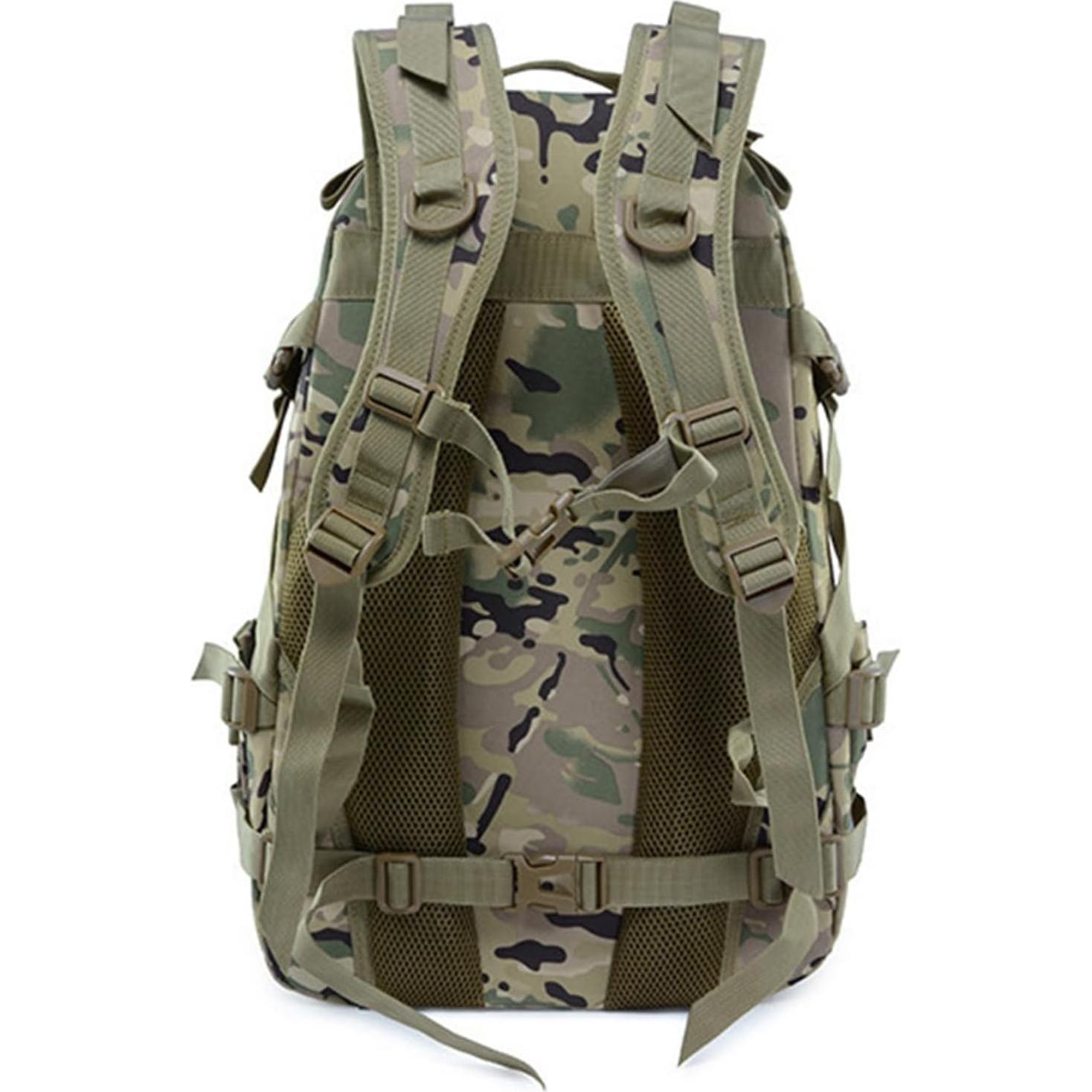 Mochila Táctica aiGear 25L Camo para Camping y Senderismo