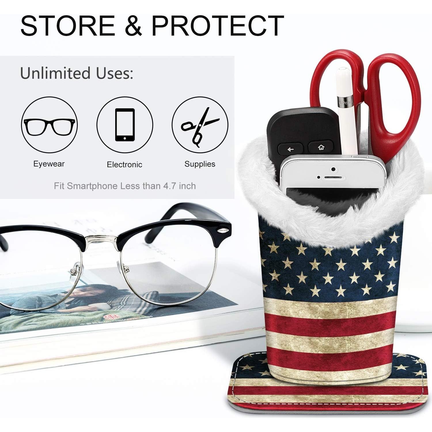 Soporte para Gafas FINTIE con Forro de Felpa - Organizador