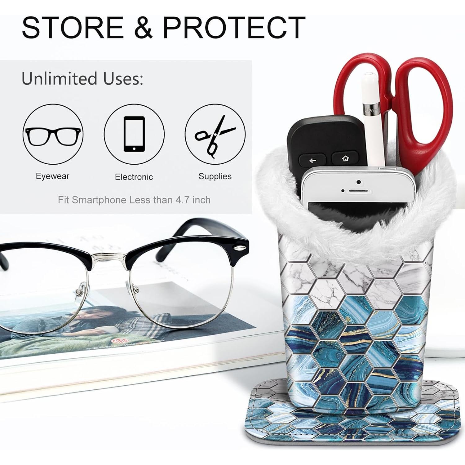 Soporte para Gafas FINTIE con Forro Suave y Antirayaduras