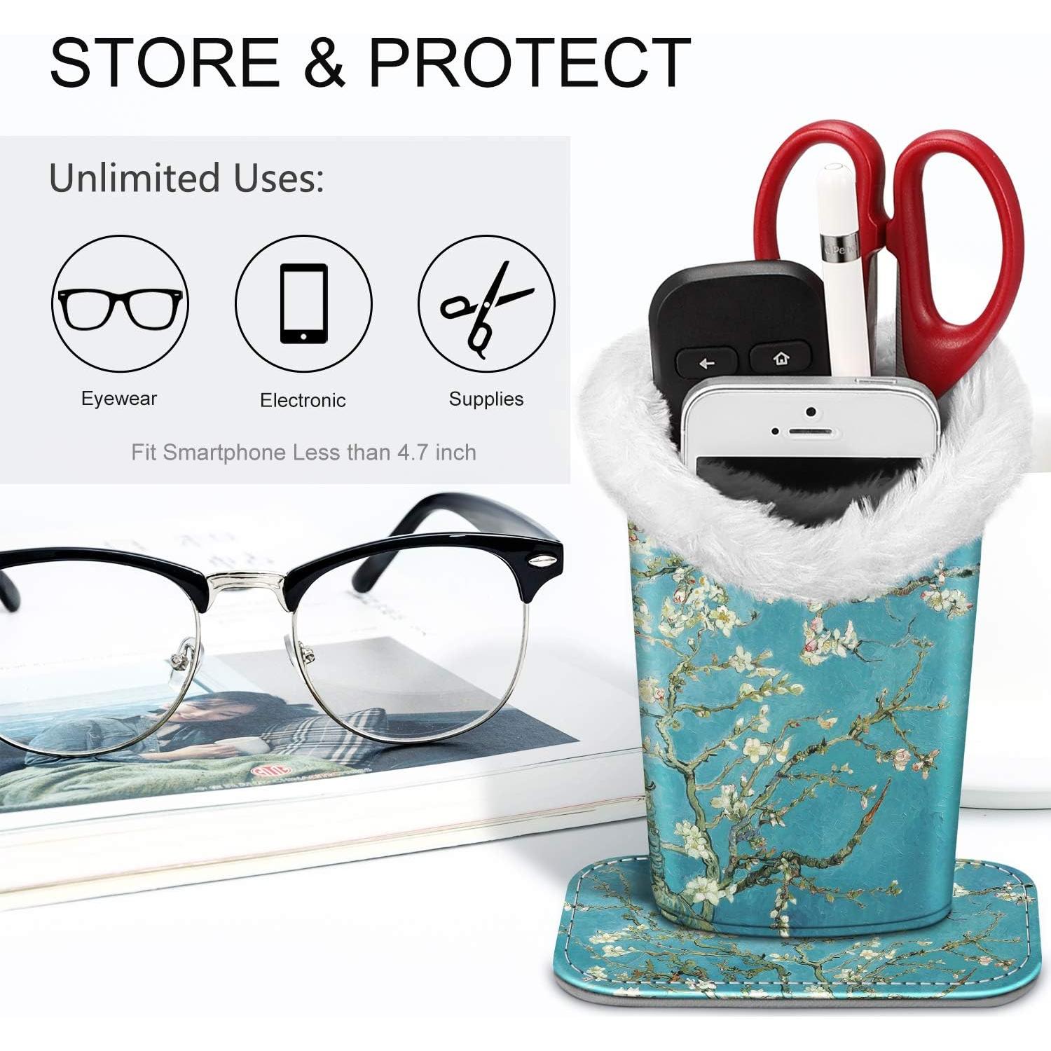 Soporte de Gafas Fintie Forrado de Felpa Antirayaduras