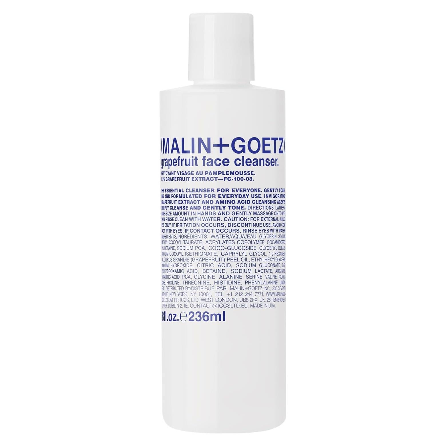 Limpiador Facial Malin + Goetz 272g Vegano para Todo Tipo de Piel