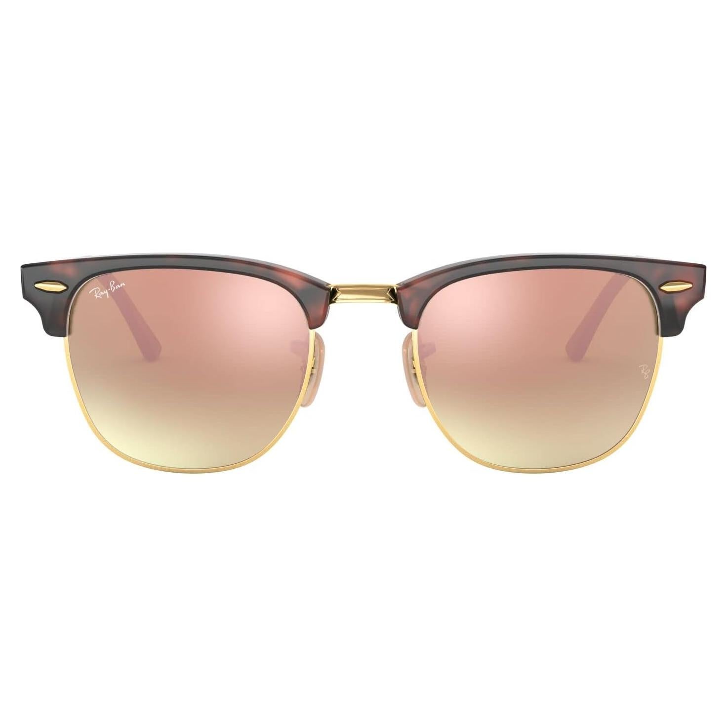 Gafas de sol Ray-Ban Clubmaster 51mm Havana Rojo