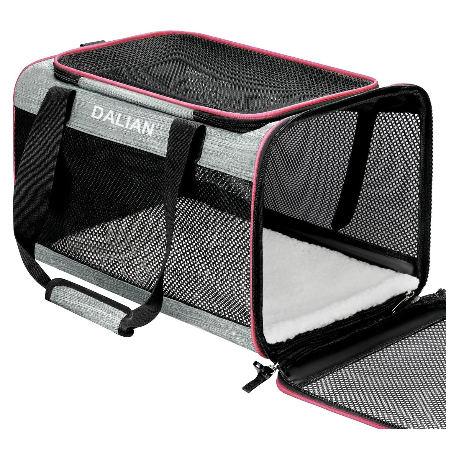 Transportadora Suave DALIAN para Gatos y Perros 8.16 kg